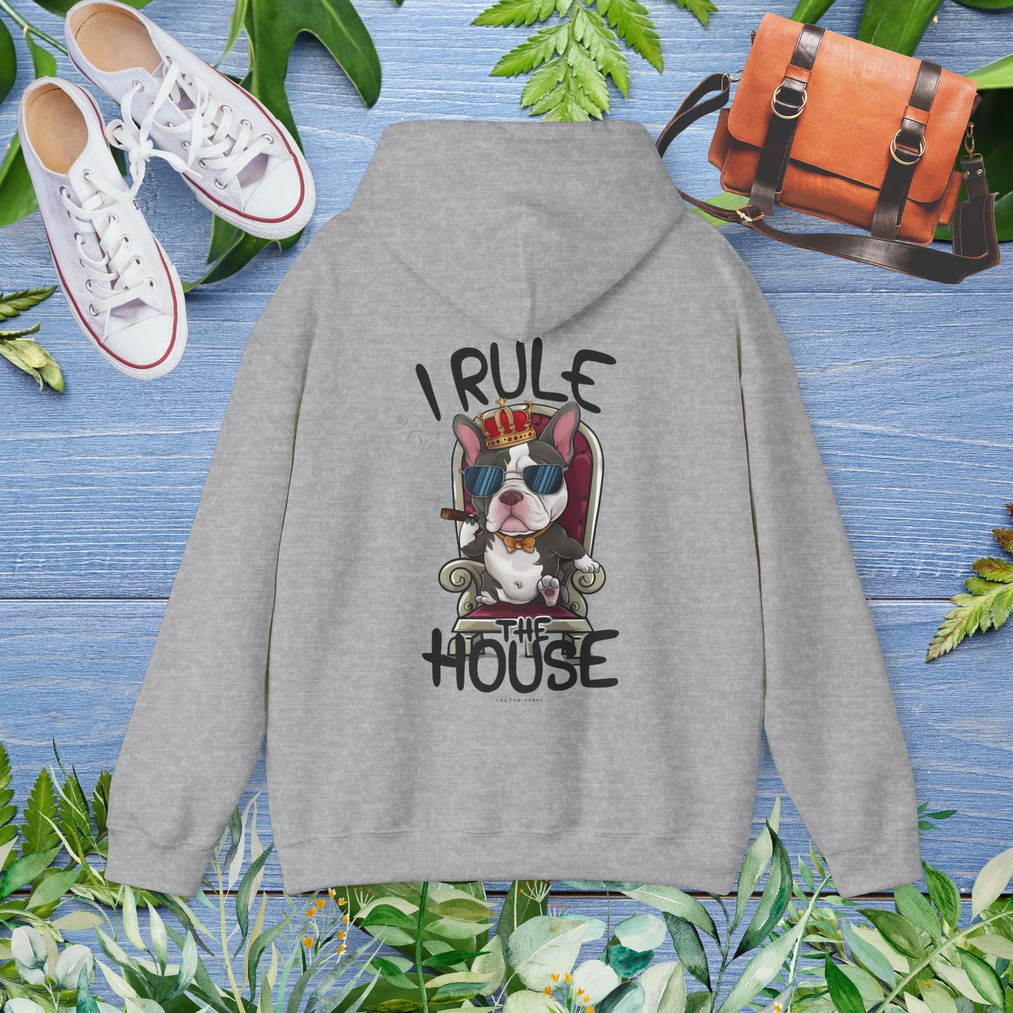 Frenchie Ruler Unisex Hoodie - furevermama