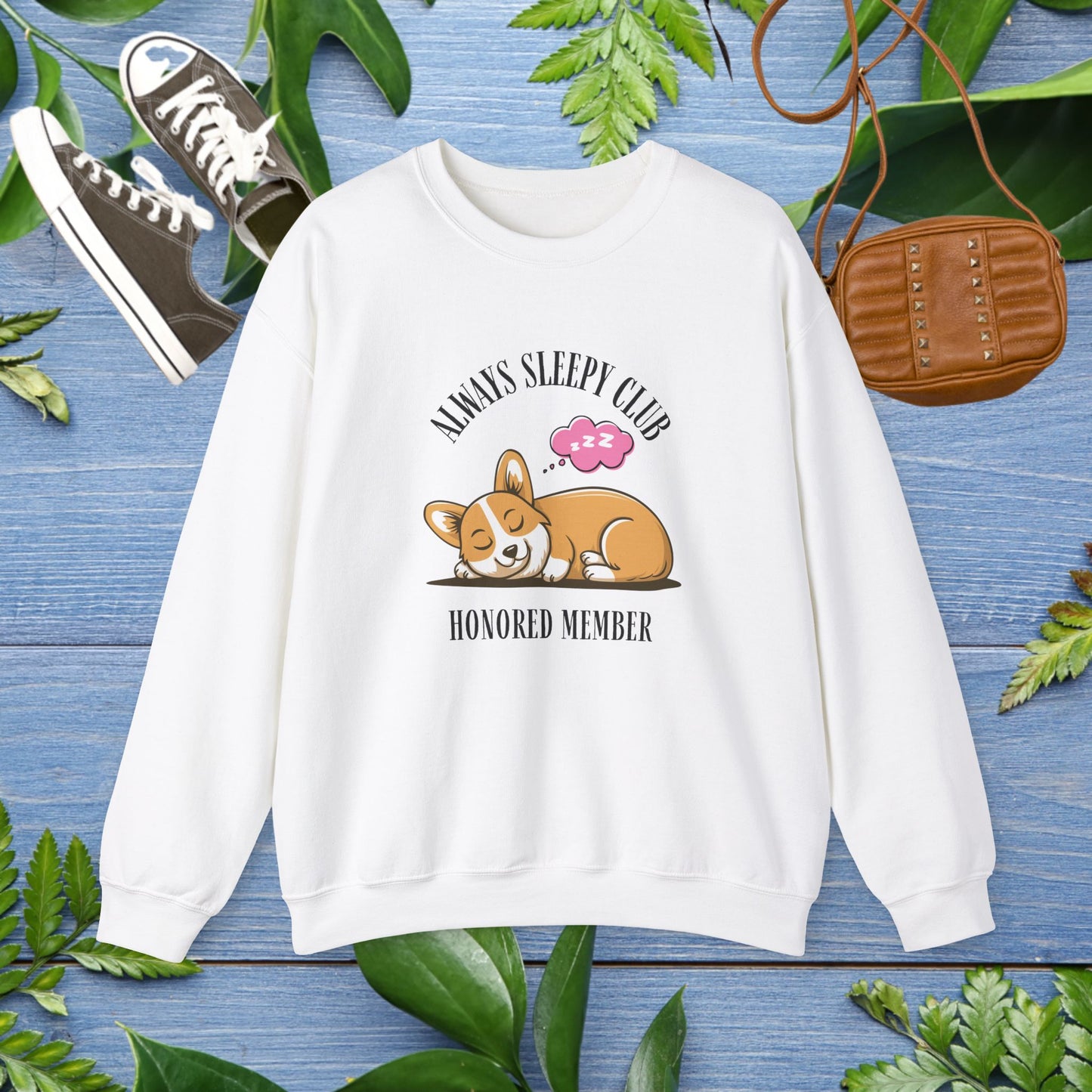Always Sleepy Club Honored Member Unisex Sweatshirt - furevermama