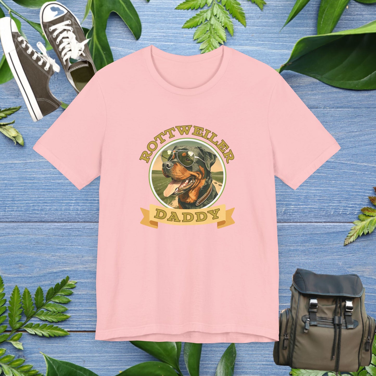 Best Rottweiler Daddy T-Shirt - furevermama