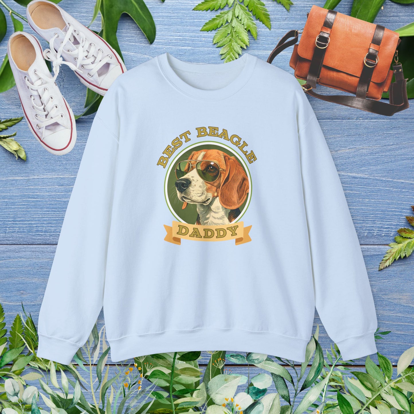 Best Beagle Daddy Sweatshirt - furevermama
