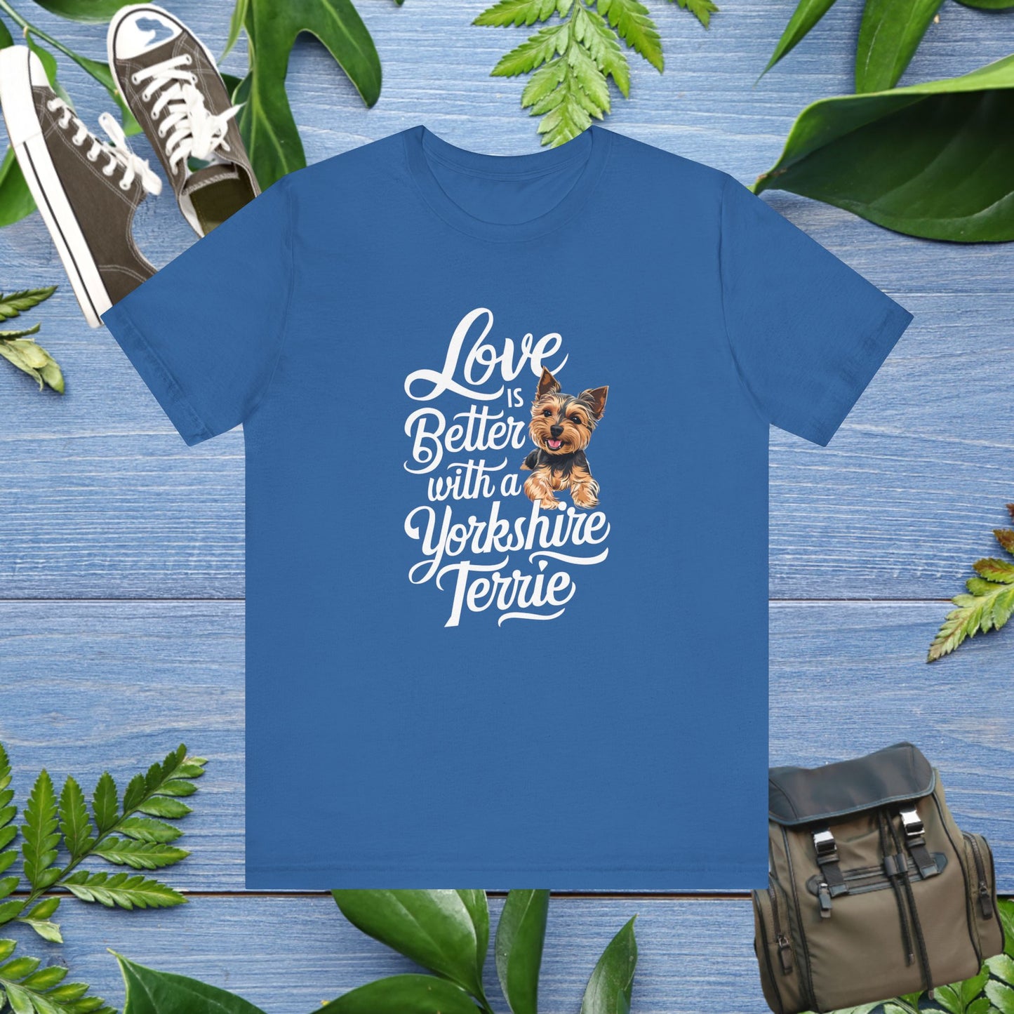Life Is Better With A Terrie Yorkshire Unisex T-Shirt - furevermama