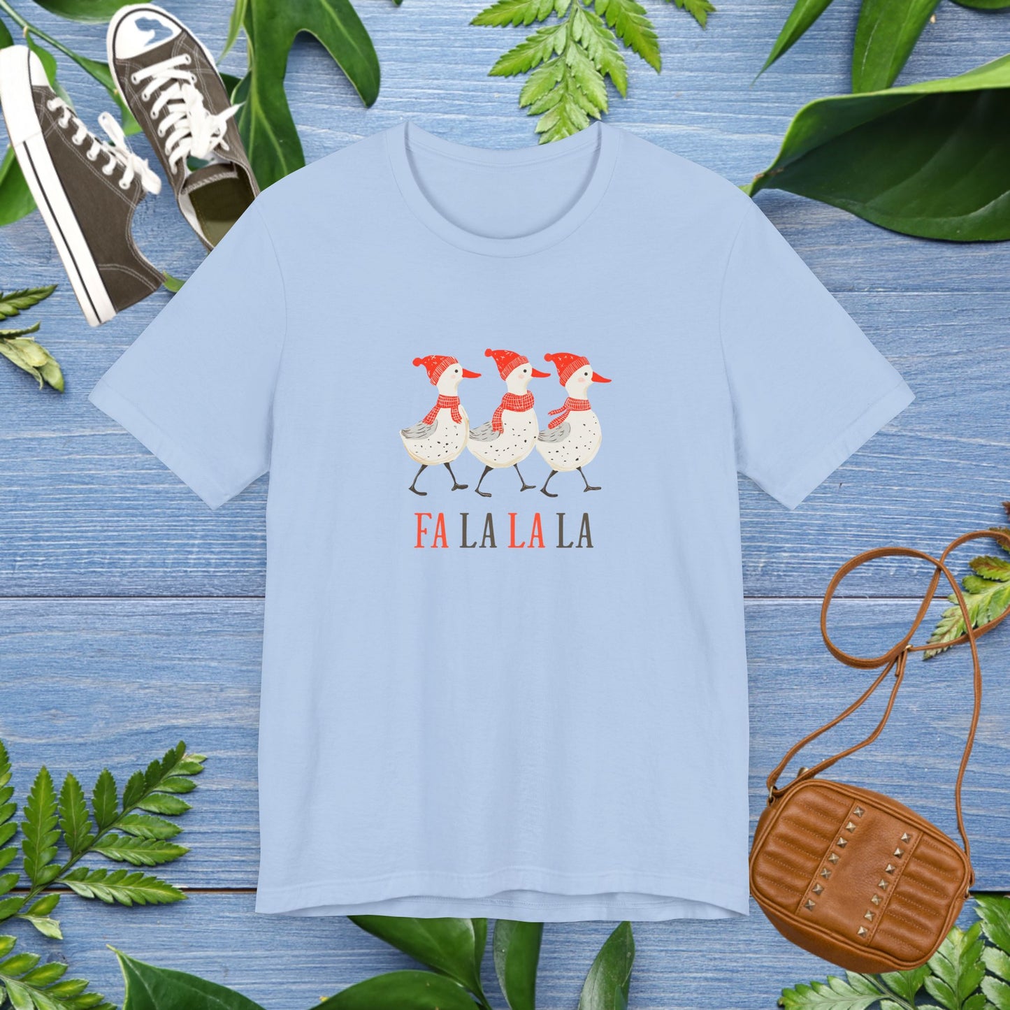 Christmas Ducks Unisex Tee - FALAFALA Design - furevermama