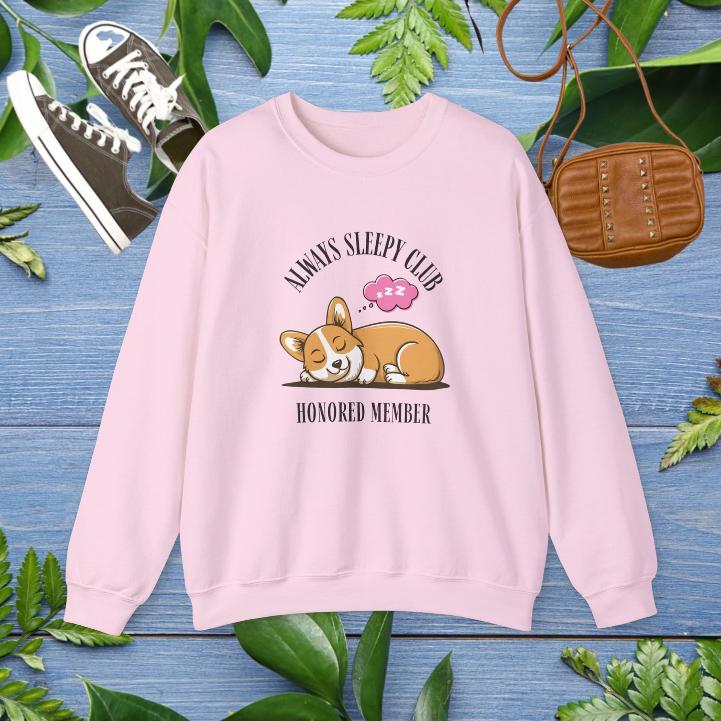 Always Sleepy Club Honored Member Unisex Sweatshirt - furevermama