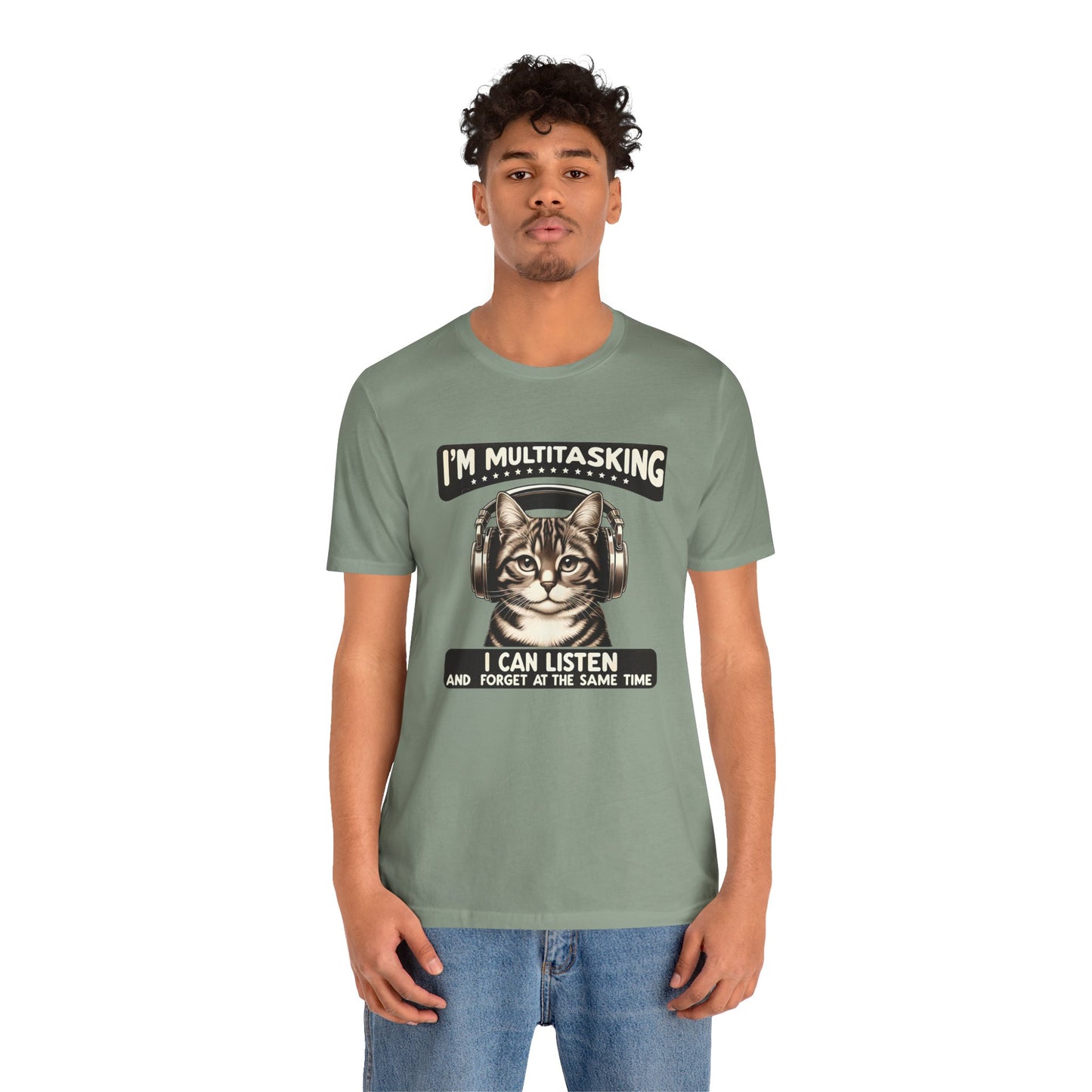 Multi-Tasking Cat Jersey Tee - furevermama