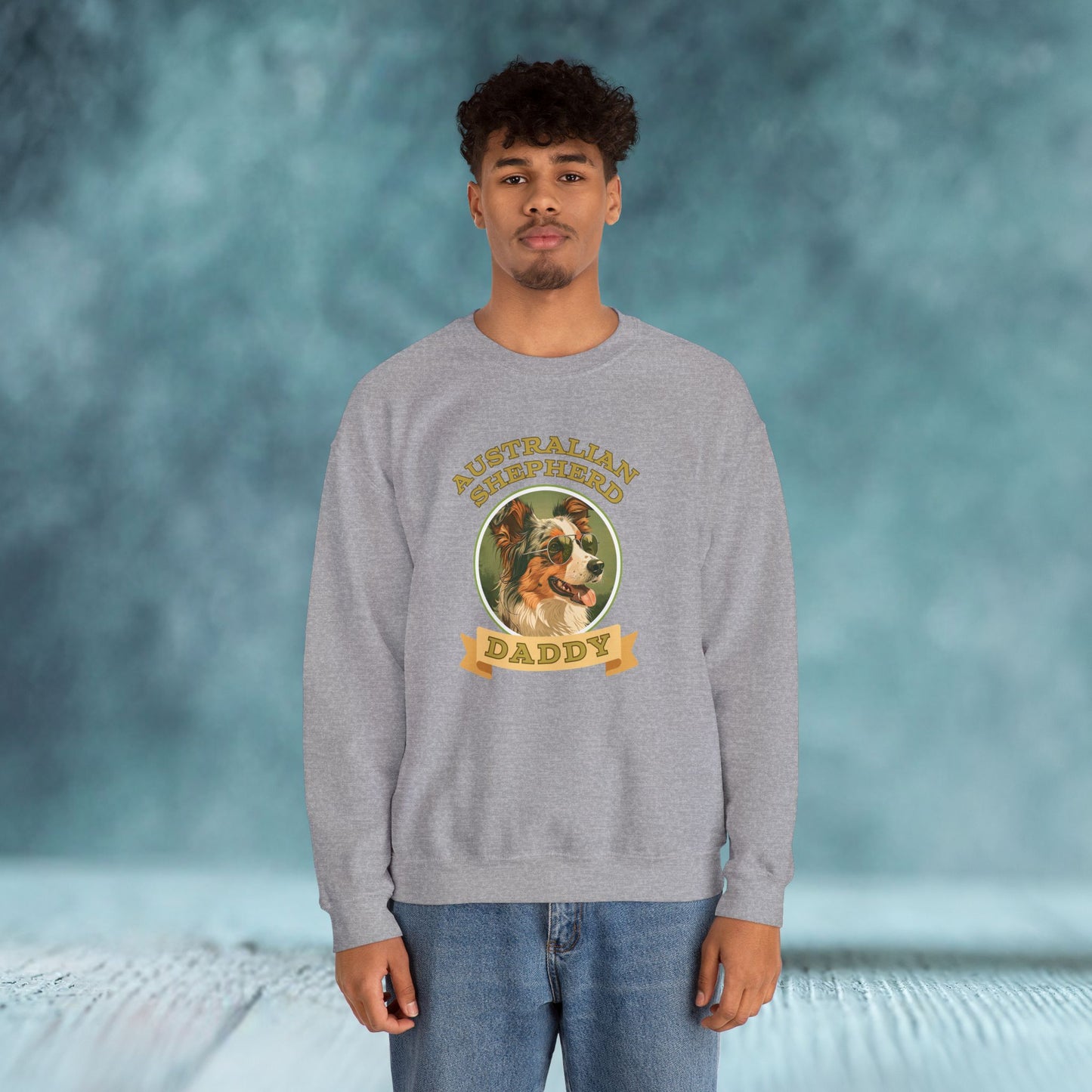 Australian Shepherd Daddy Sweatshirt - furevermama