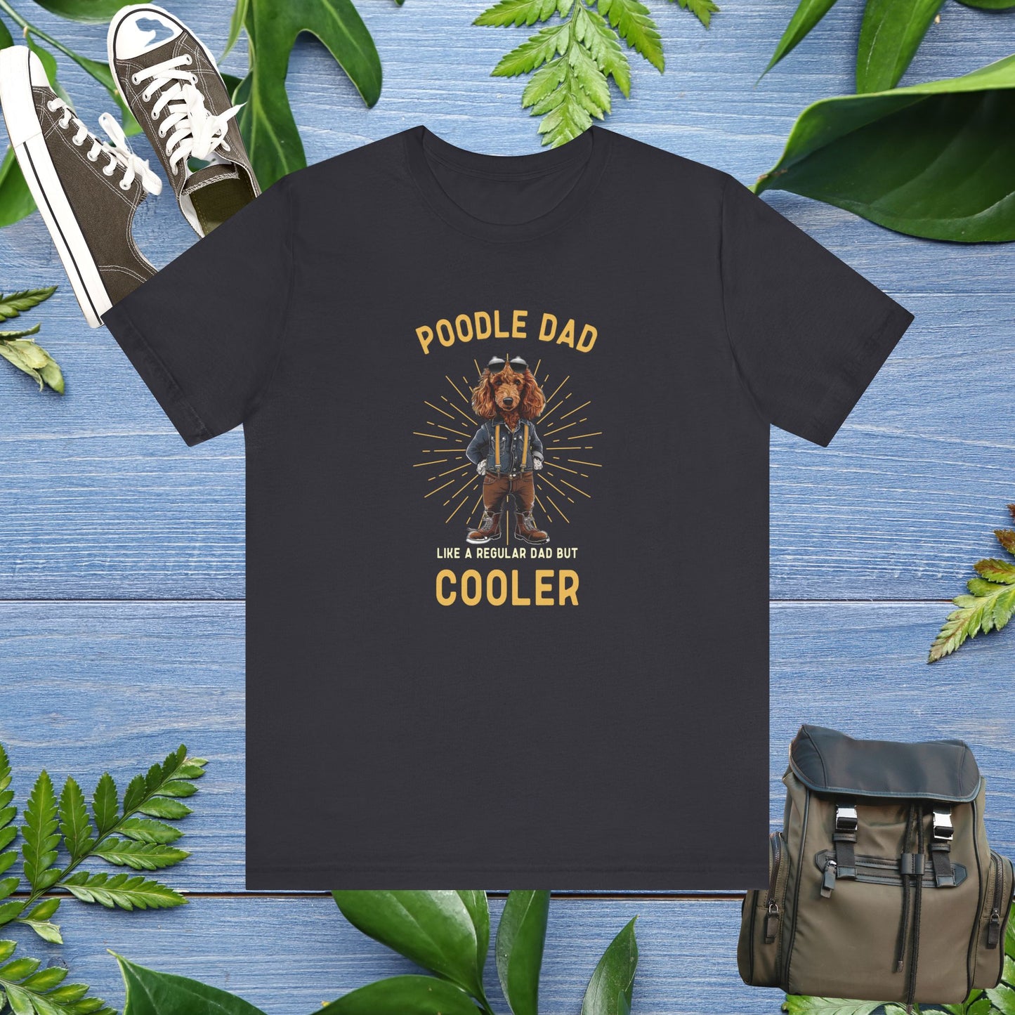 Cooler Poodle Dad Ever Unisex T-Shirt - furevermama