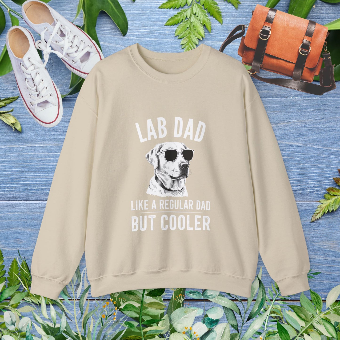 Labrador Retriever Unisex Crewneck Sweatshirt for Dog Lover - furevermama