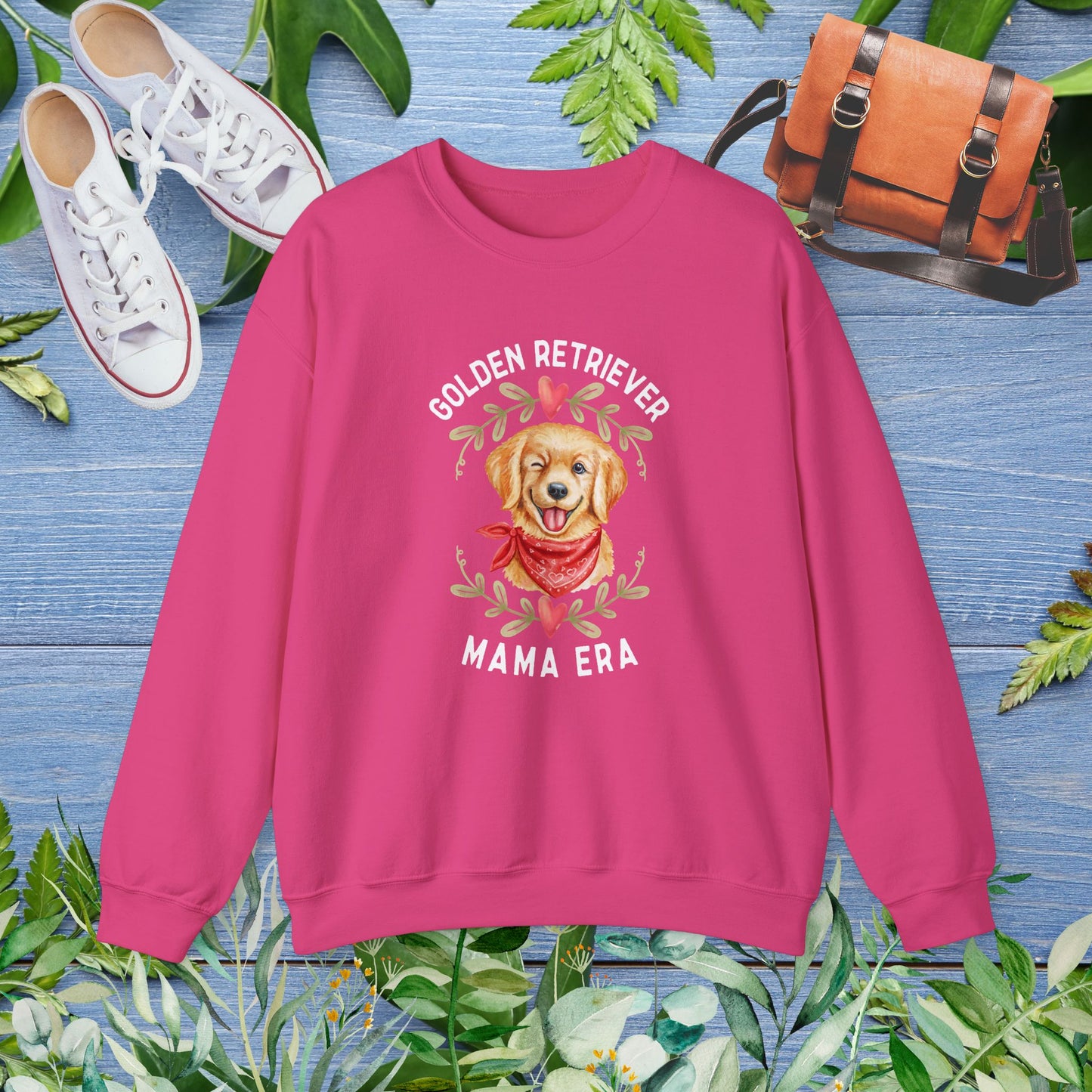 Golden Retriever Mom Era Sweatshirt - furevermama