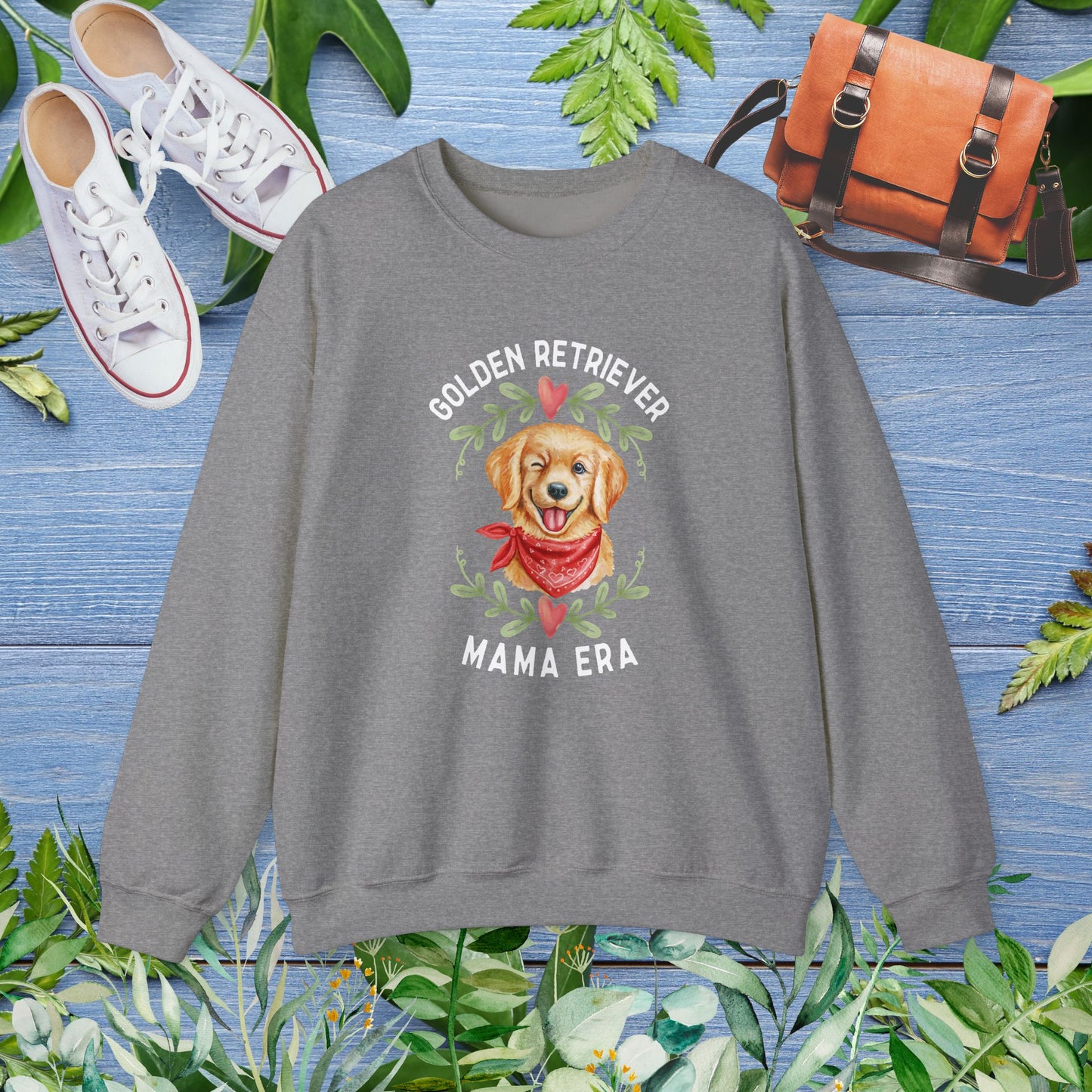 Golden Retriever Mom Era Sweatshirt - furevermama