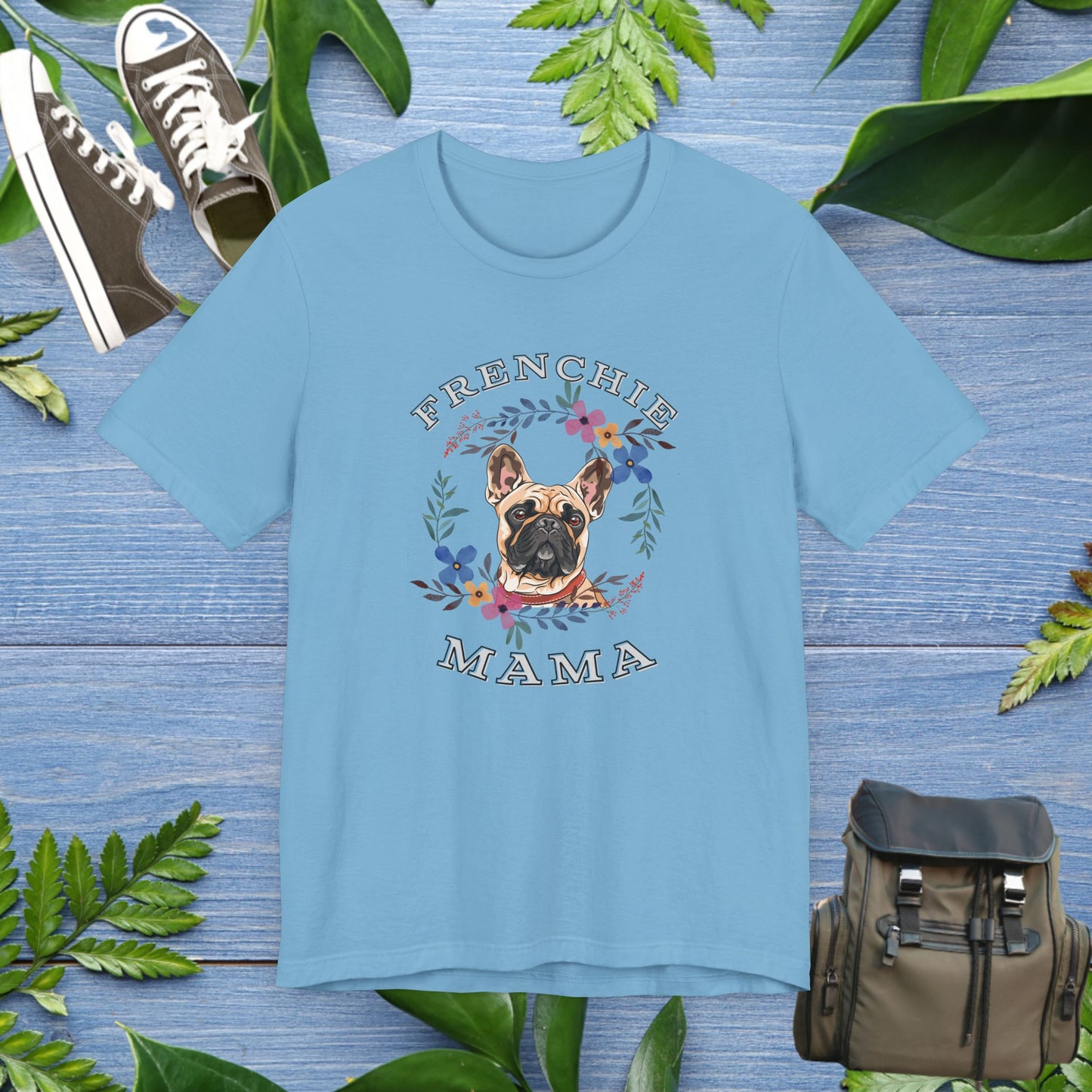 Frenchie Mama T-Shirt - furevermama