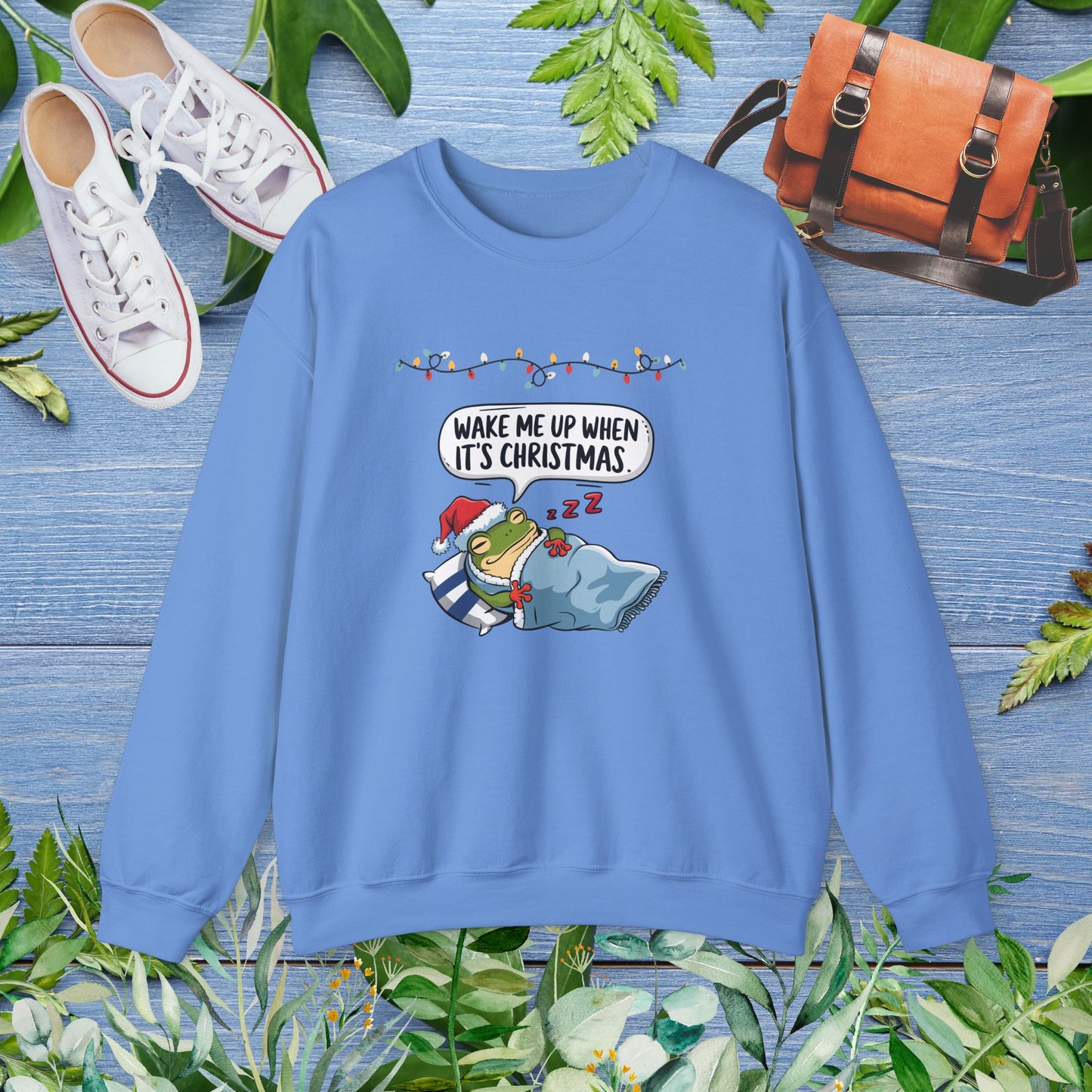 Wake Me Up When It's Christmas Unisex Sweatshirt - furevermama