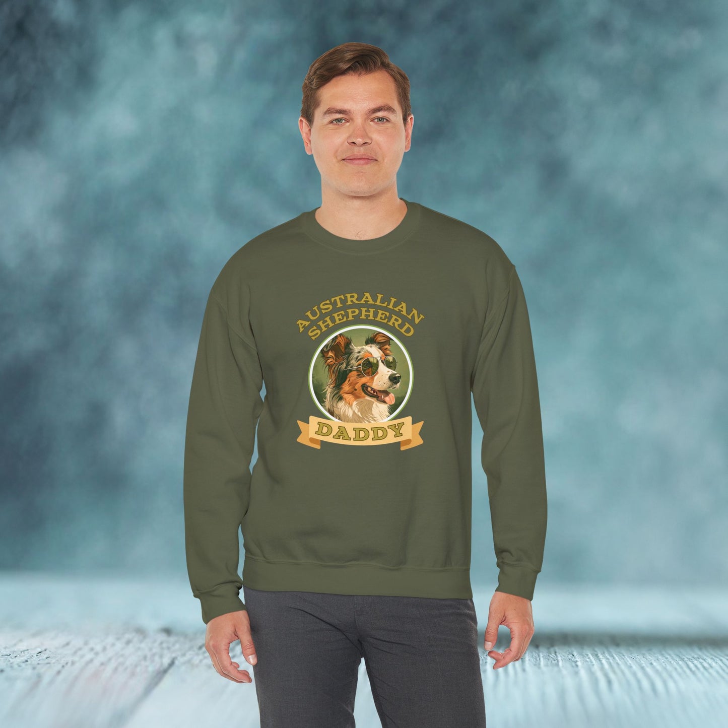 Australian Shepherd Daddy Sweatshirt - furevermama