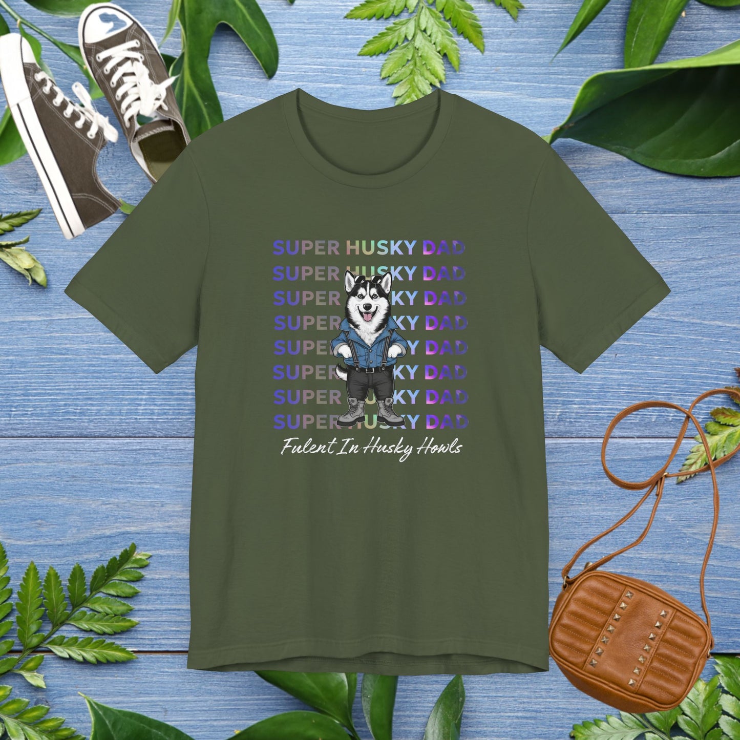 Super Husky Dad T-Shirt - furevermama