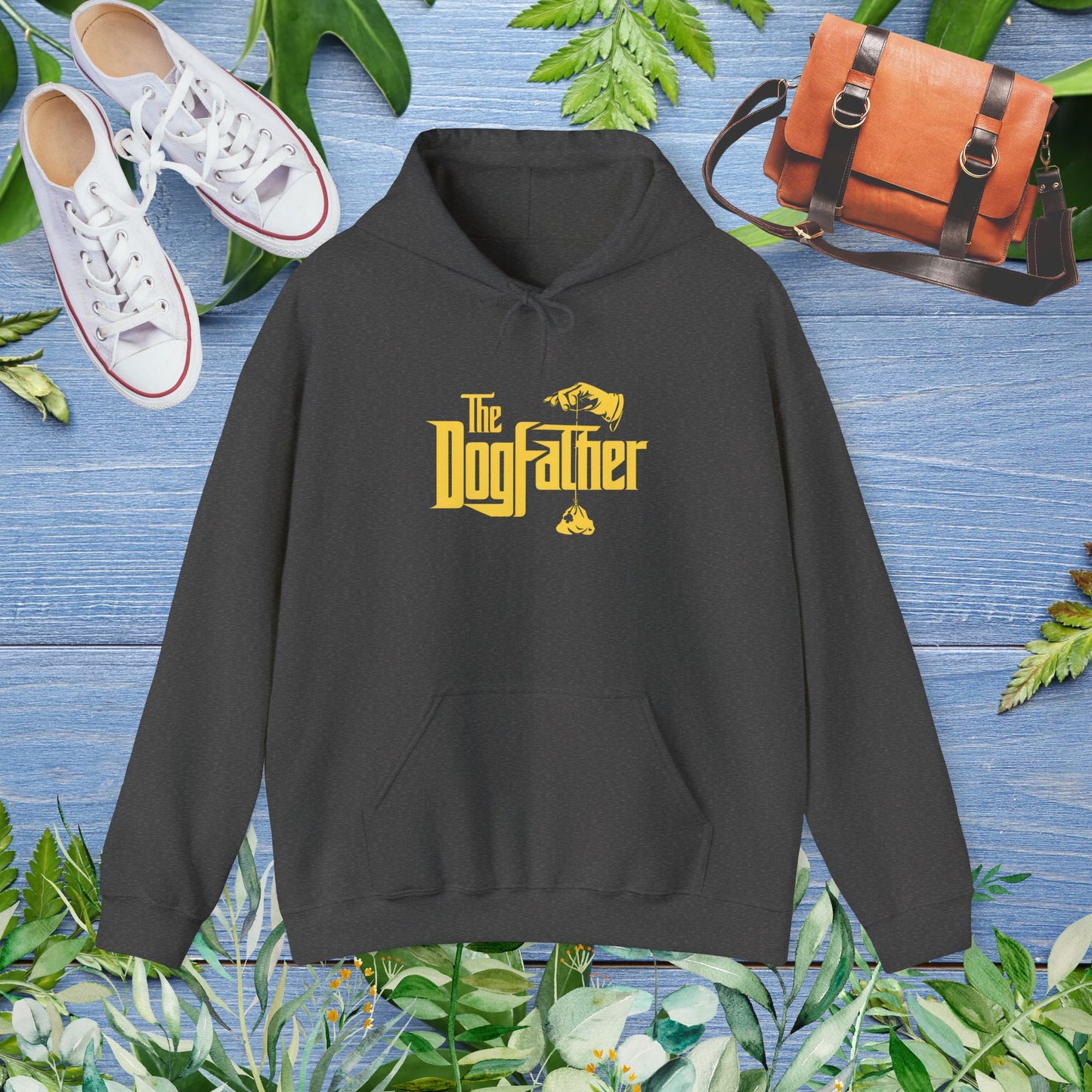 Dog Father Hoodie - Unisex Heavy Blend™ Sweatshirt - furevermama