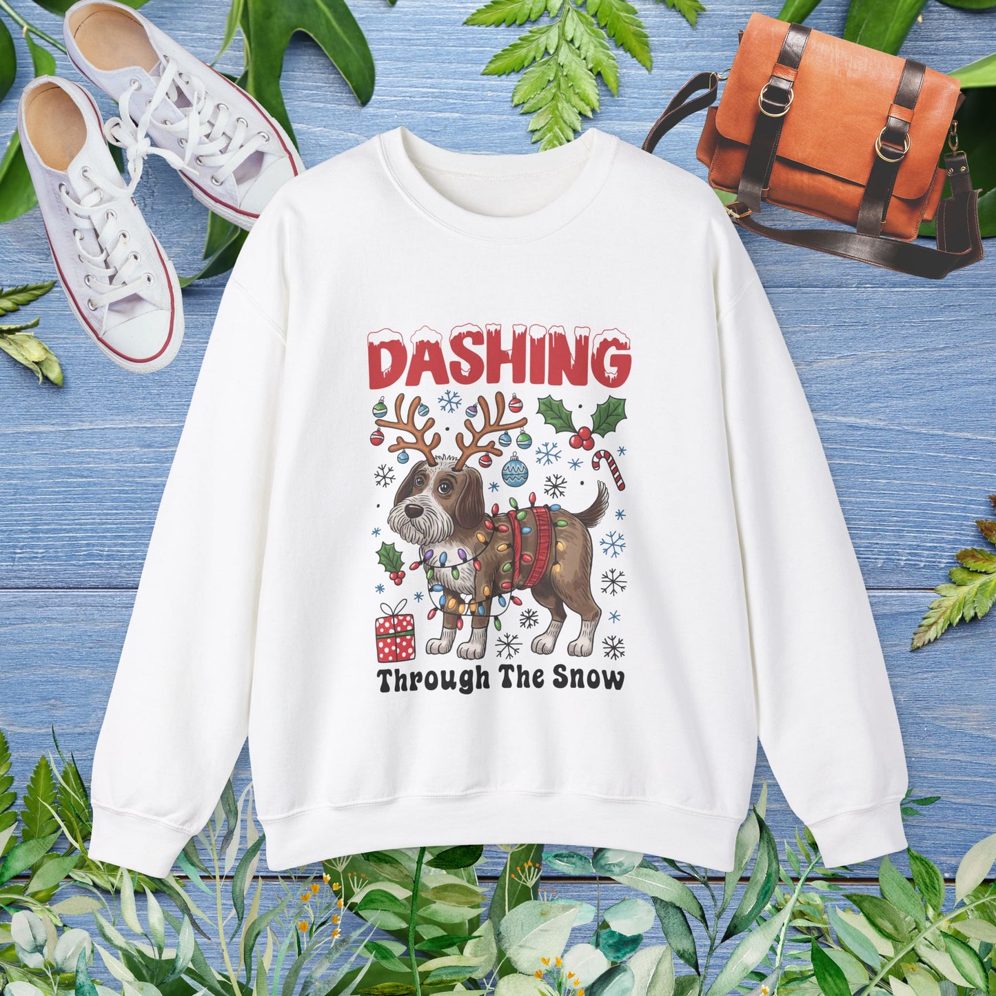Dashing Through the Snow Unisex Sweatshirt - furevermama