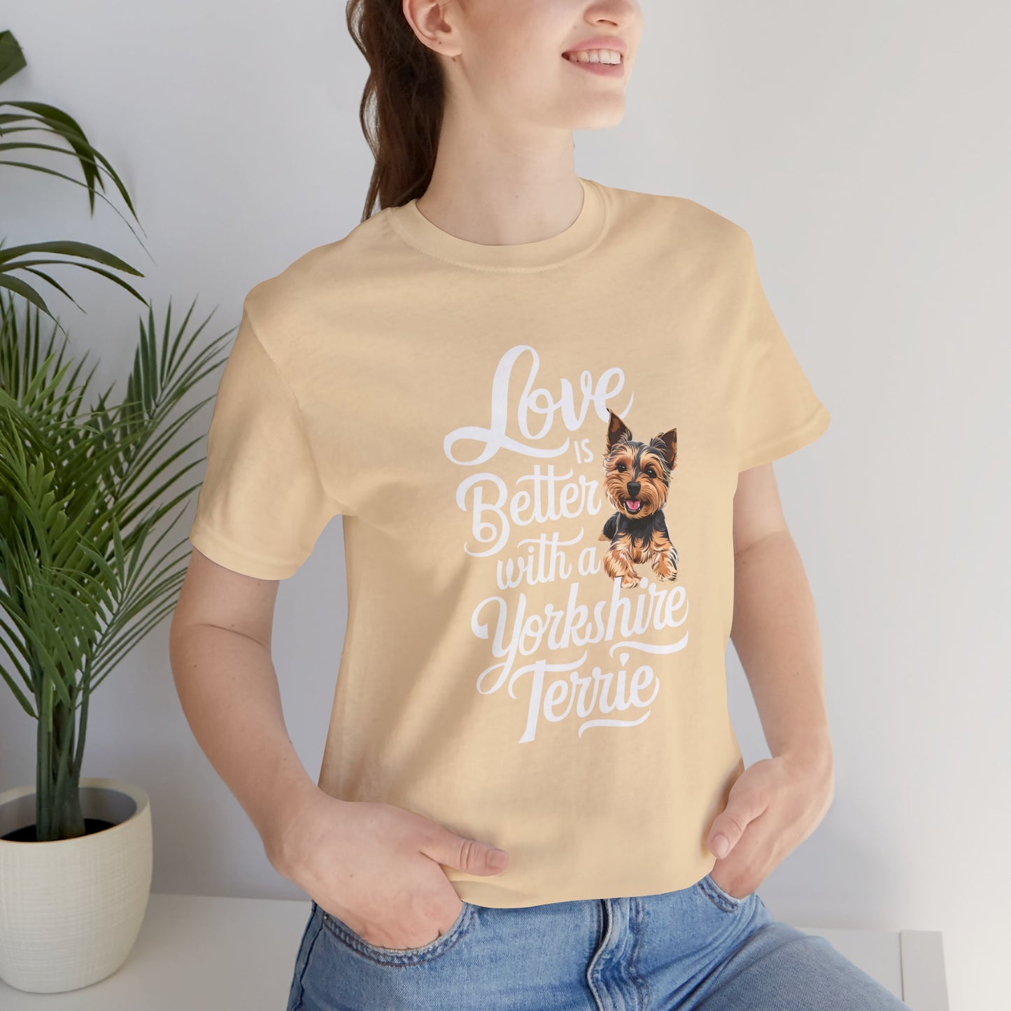 Life Is Better With A Terrie Yorkshire Unisex T-Shirt - furevermama