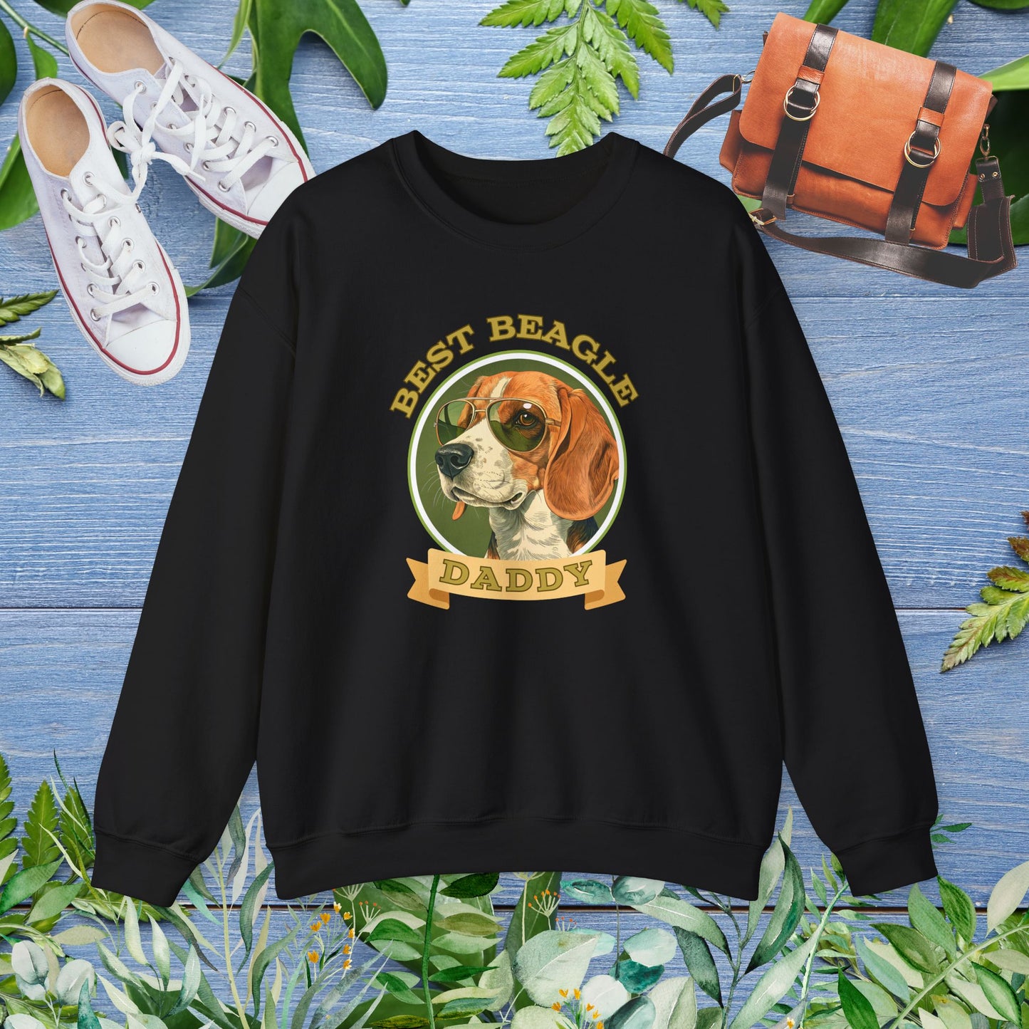 Best Beagle Daddy Sweatshirt - furevermama