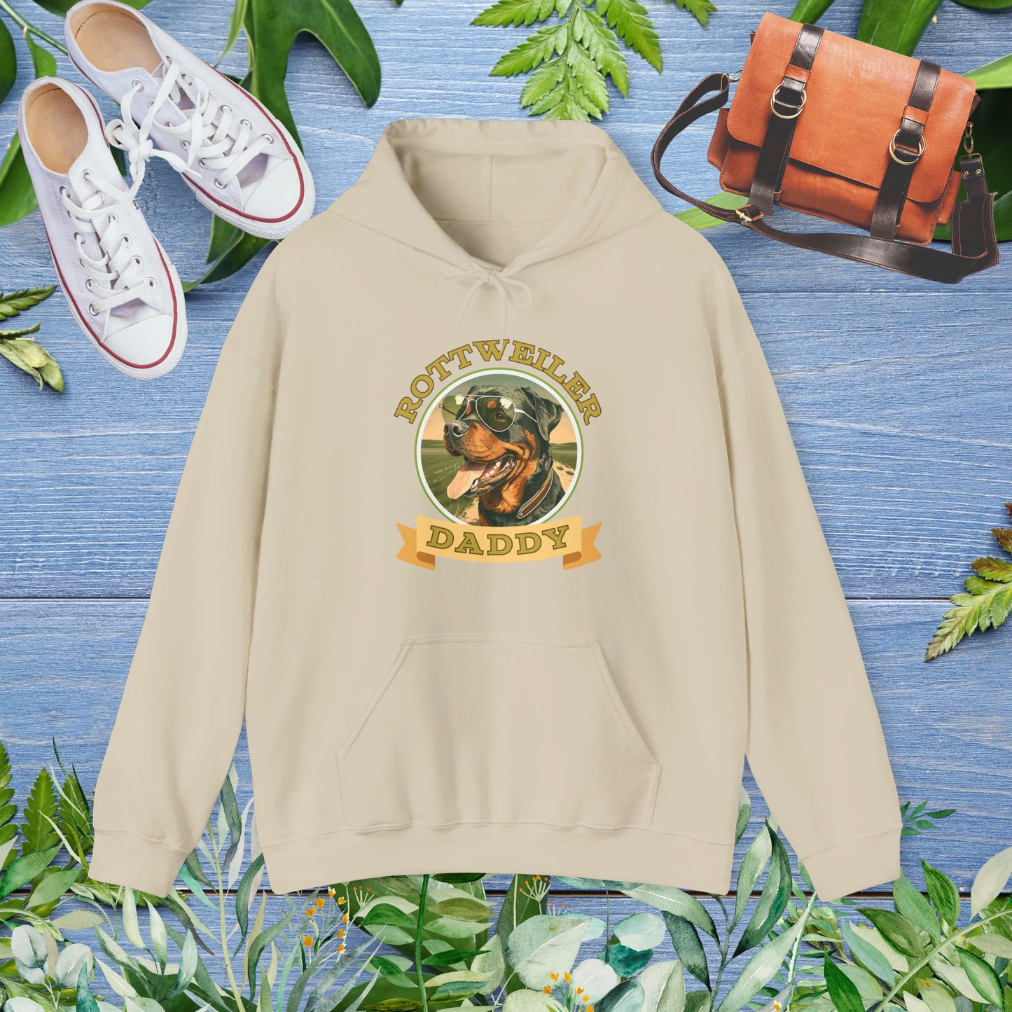 Best Rottweiler Daddy Hoodie - furevermama