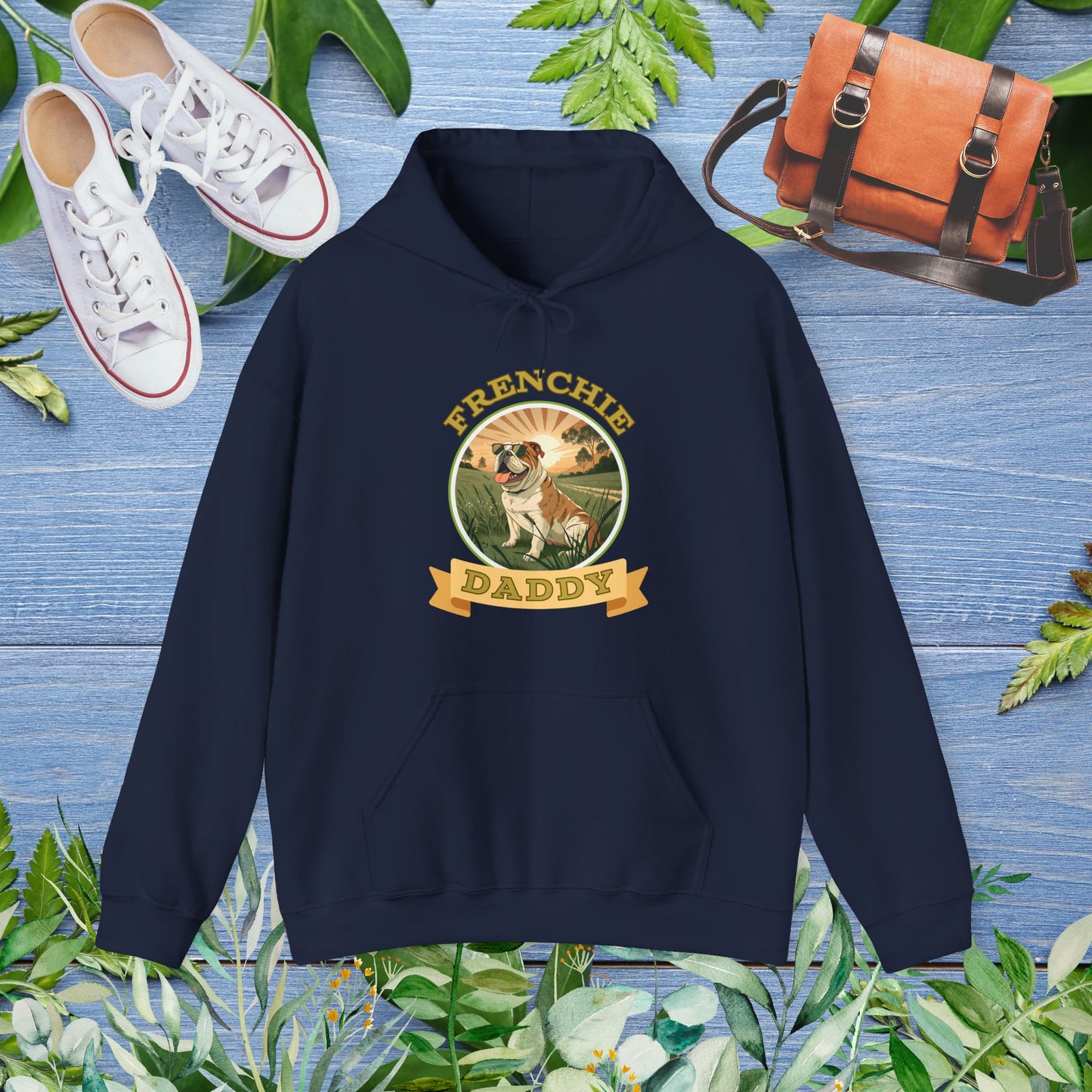 Best Frenchie Daddy Hoodie - furevermama