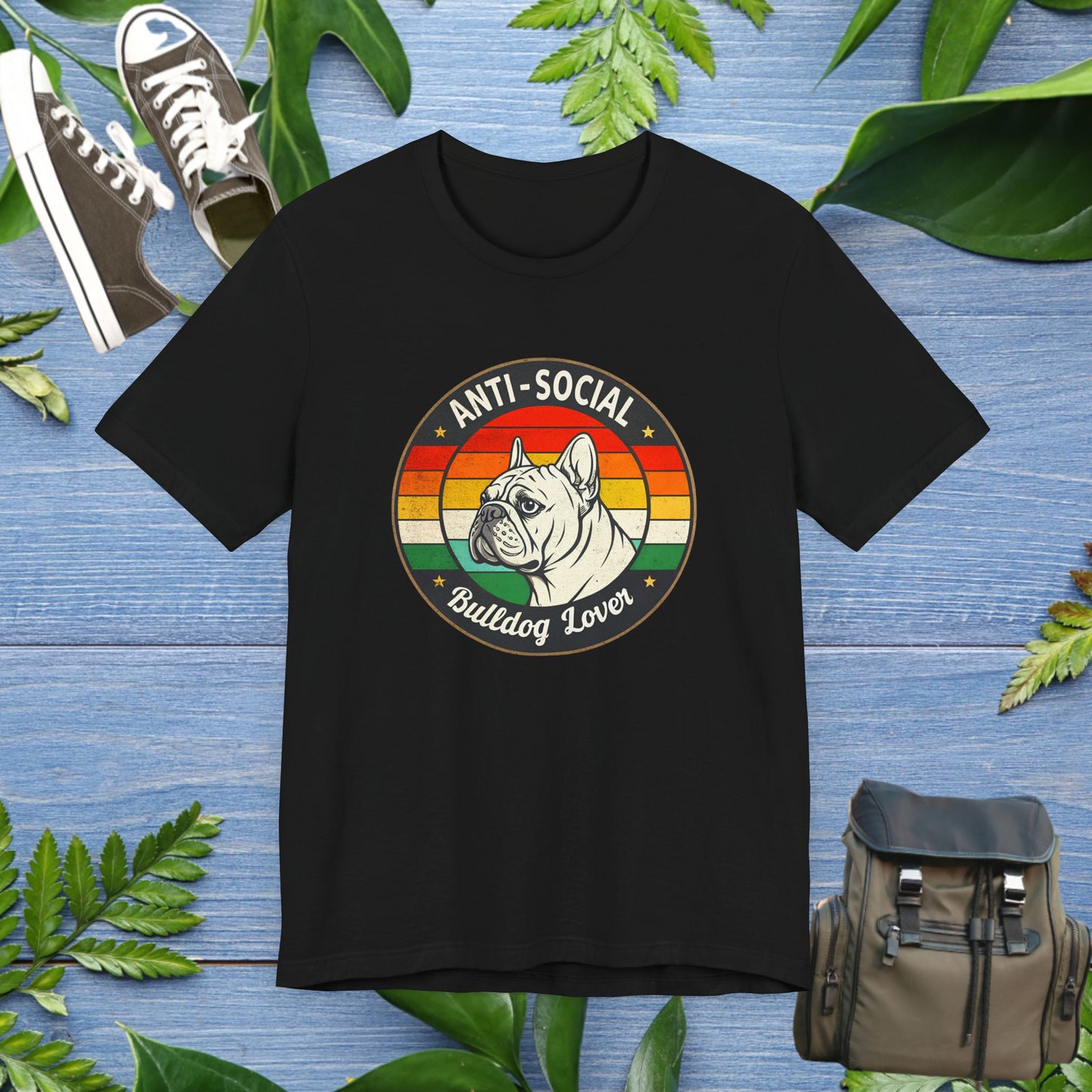 Anti-Social Bulldog Lover T-Shirt - furevermama