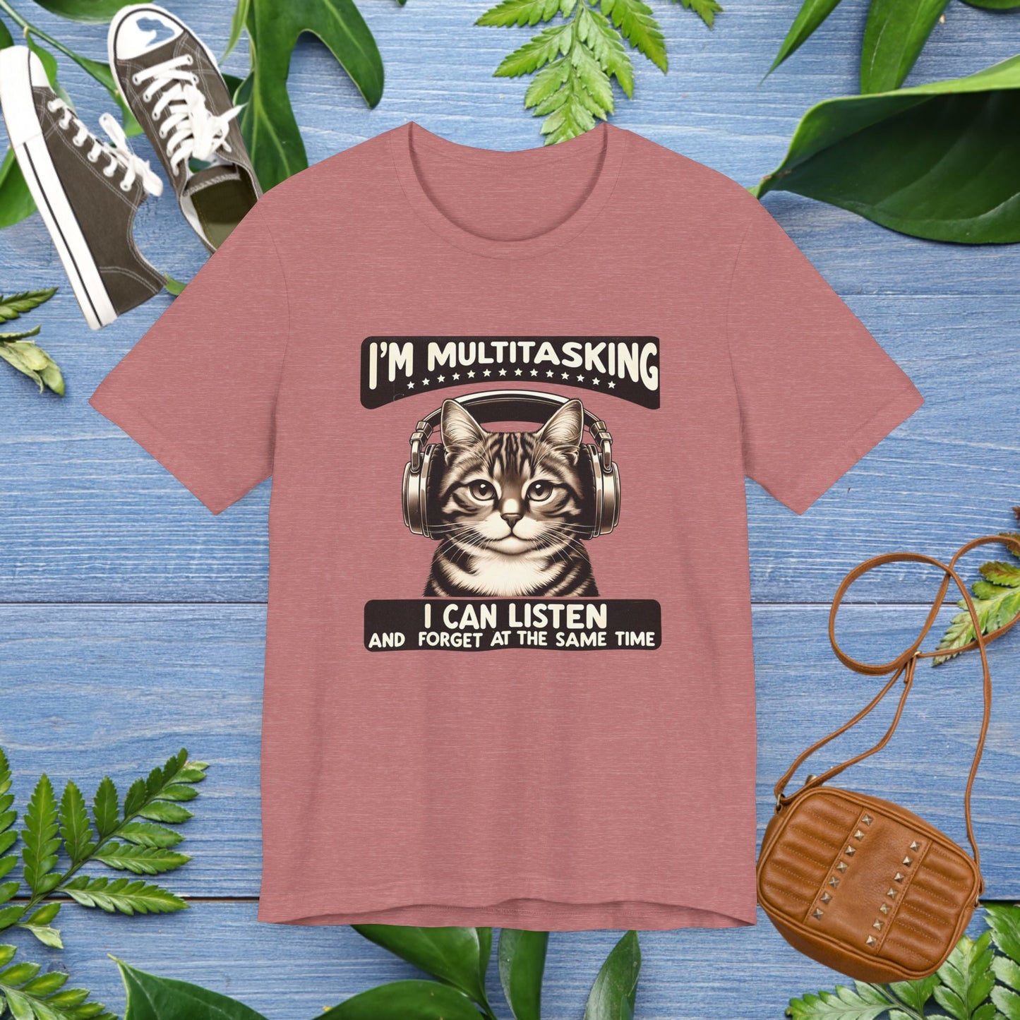 Multi-Tasking Cat Jersey Tee - furevermama
