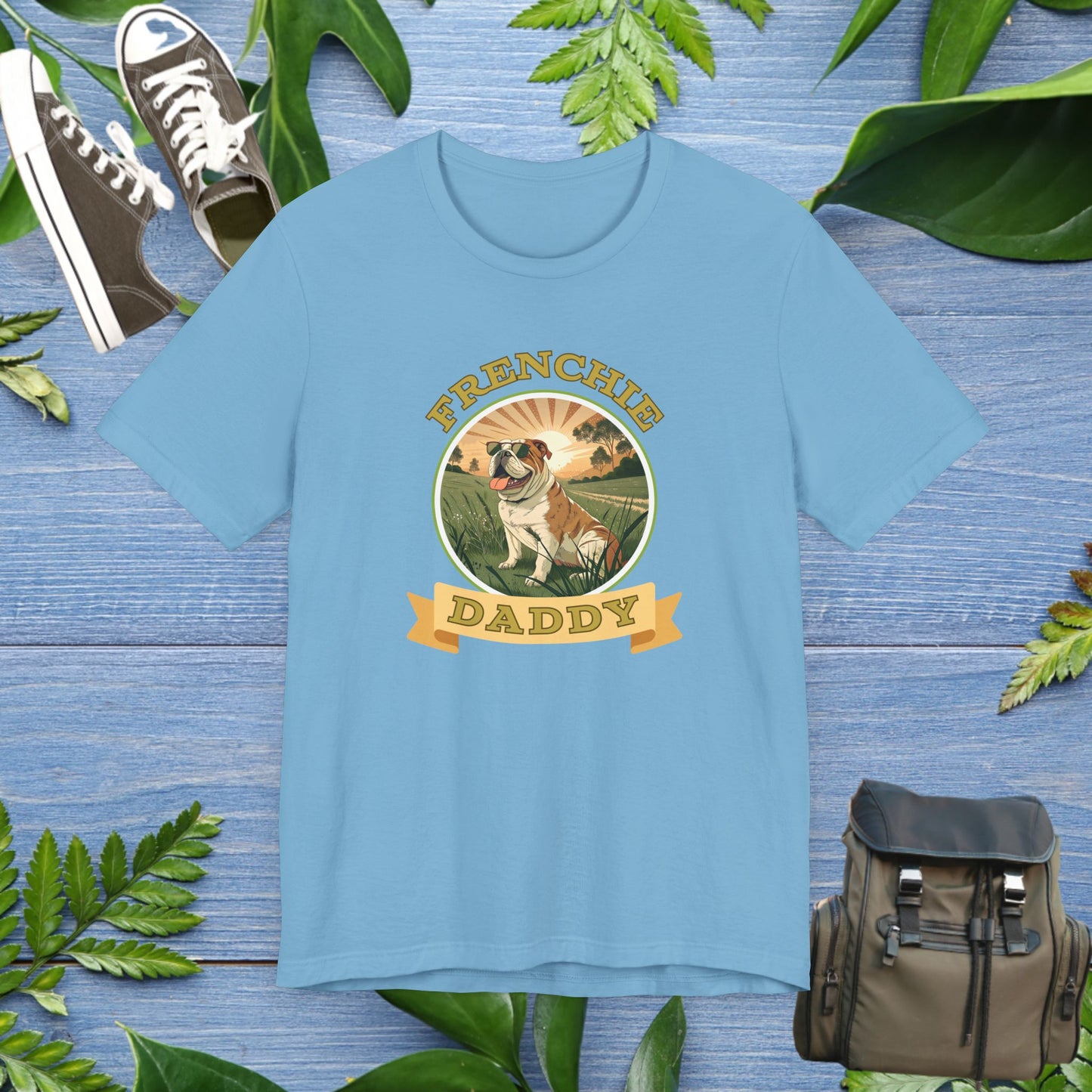 Best Frenchie Daddy T-Shirt - furevermama
