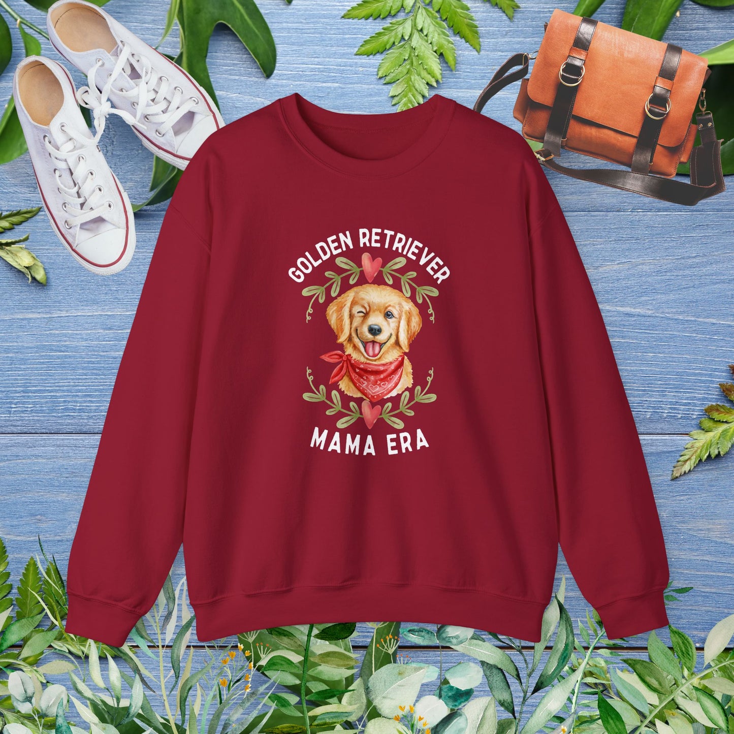 Golden Retriever Mom Era Sweatshirt - furevermama