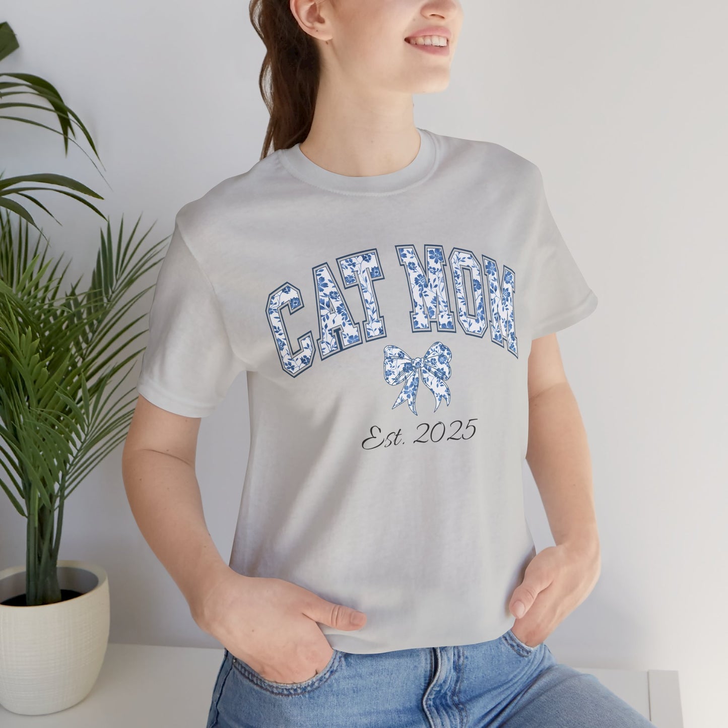 Cat Mom Personalized T-Shirt
