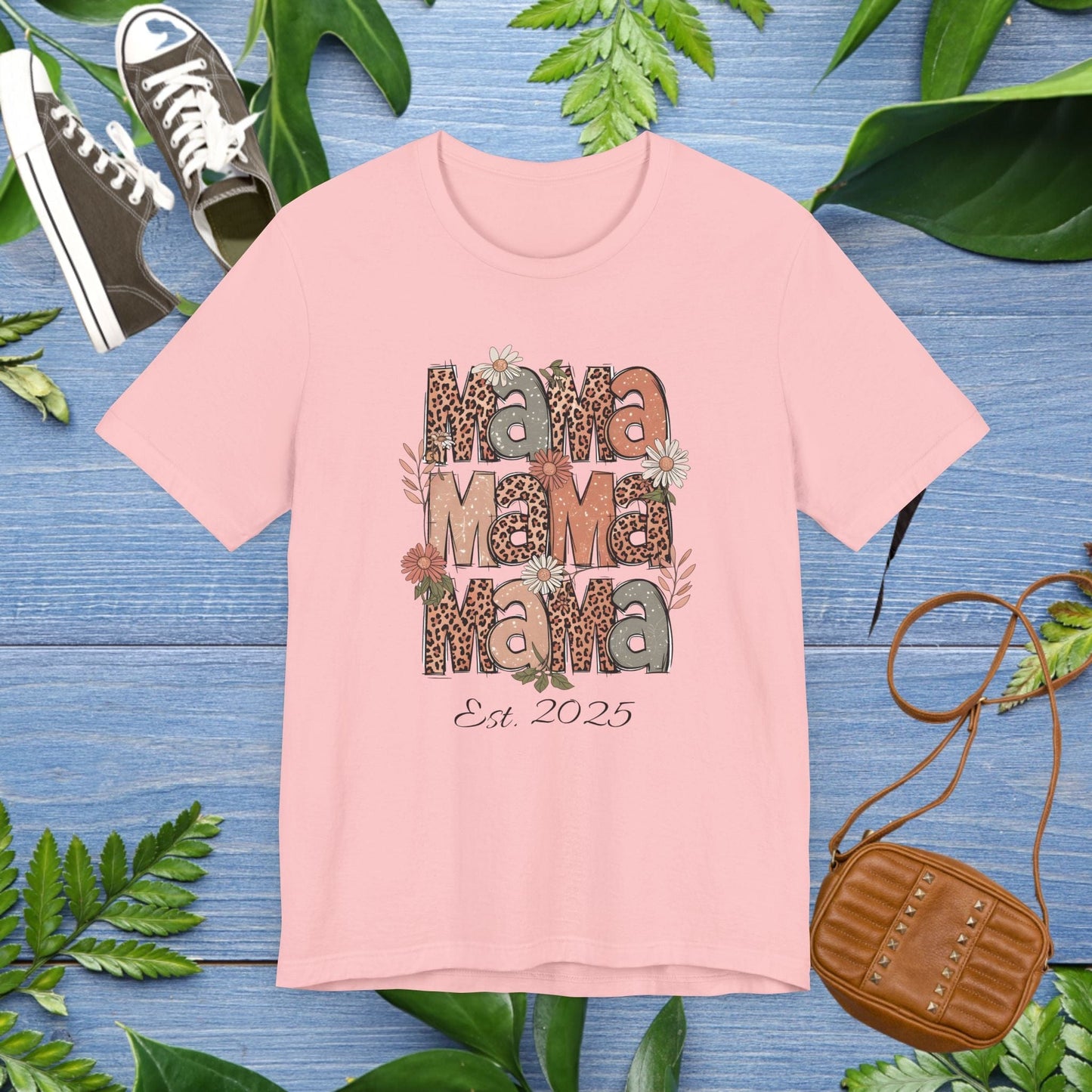 Mama Personalized Est Year T-Shirt