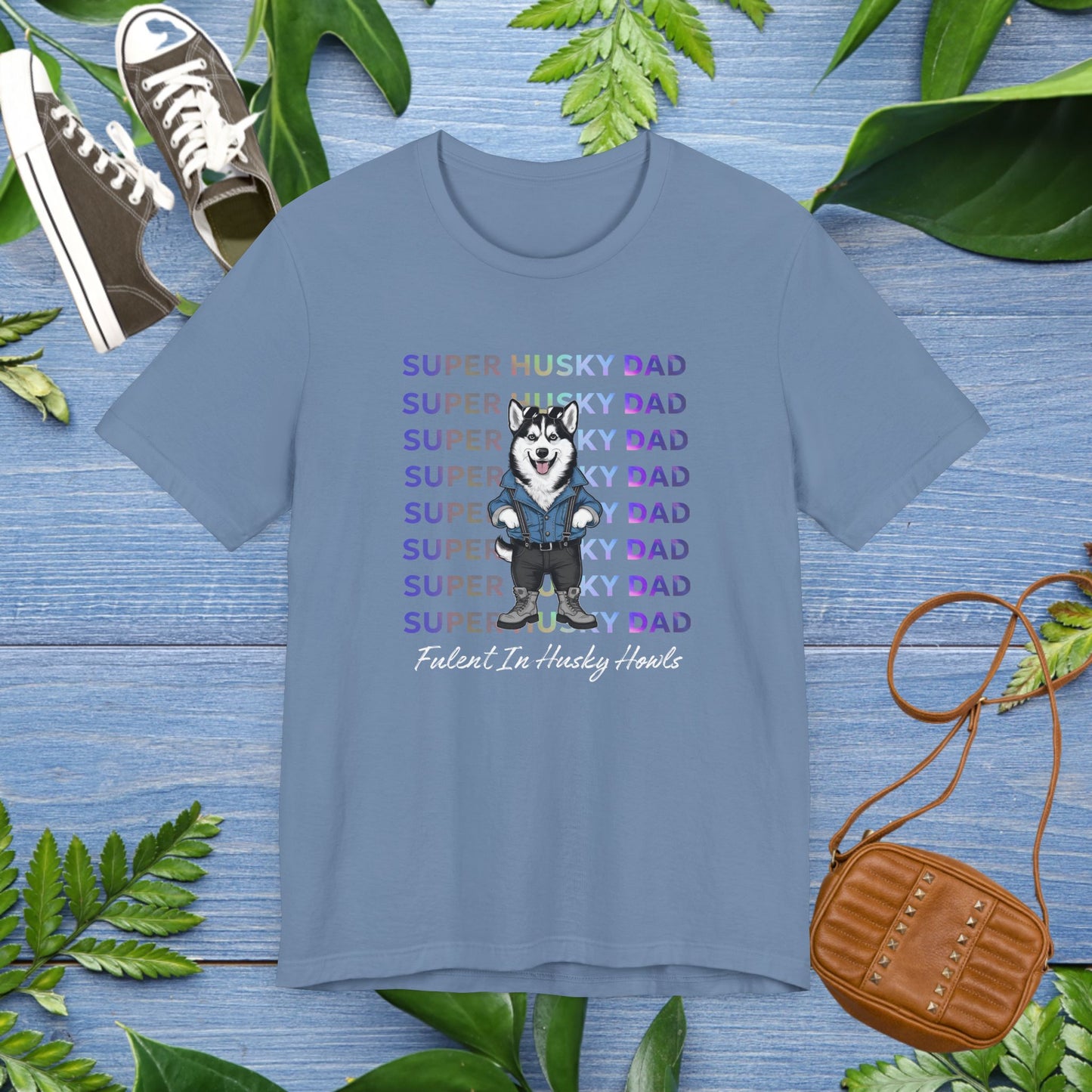 Super Husky Dad T-Shirt - furevermama