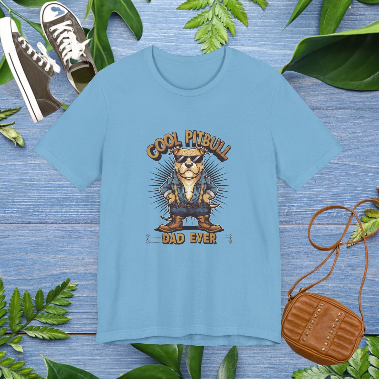 Pitbull Dad T-Shirt - furevermama