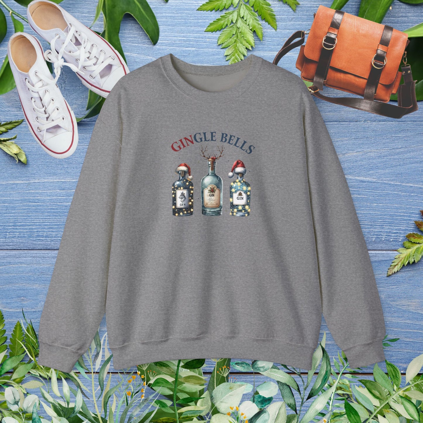 Gingle Bells Unisex Christmas Sweatshirt - furevermama