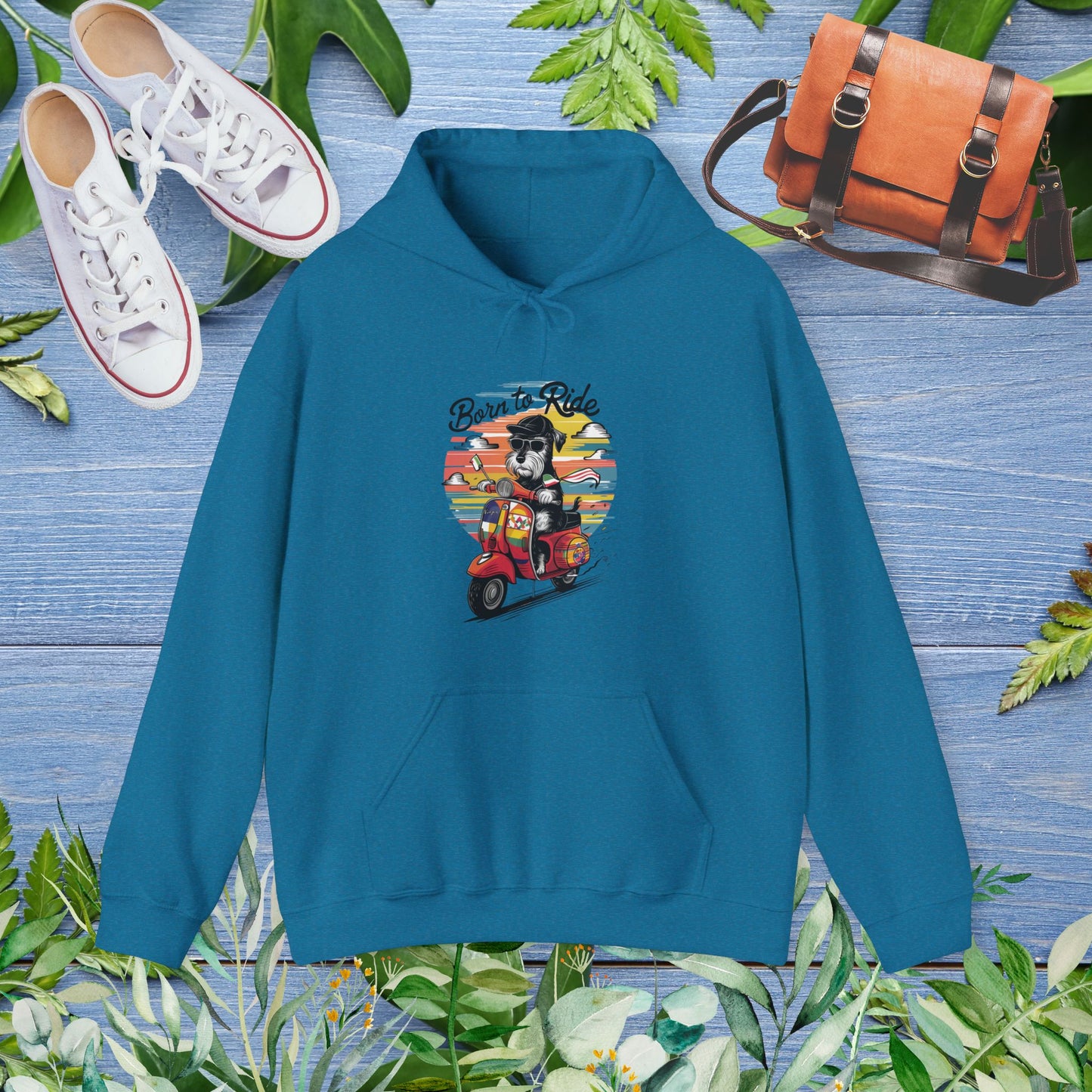 Born To Ride Dog Lover Hoodie - furevermama