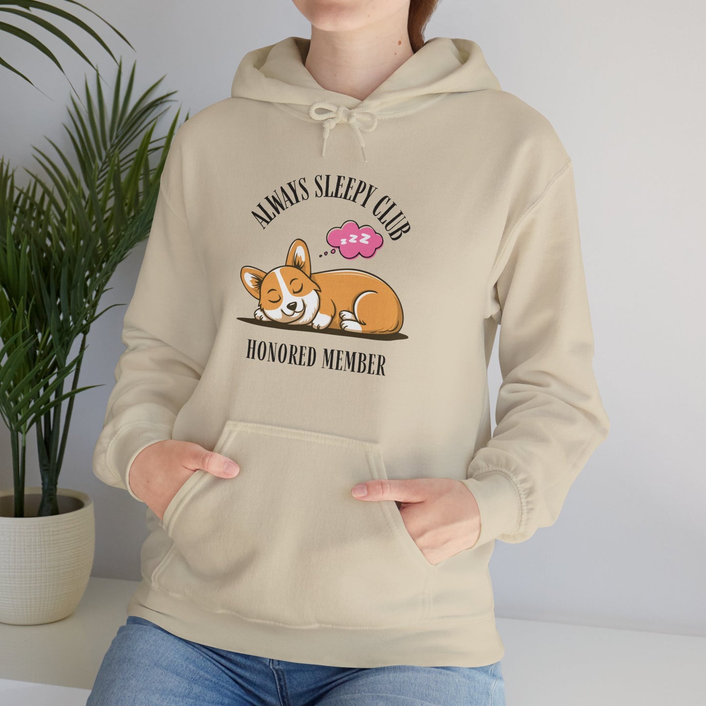 Always Sleepy Club Honored Member Unisex Hoodies - furevermama