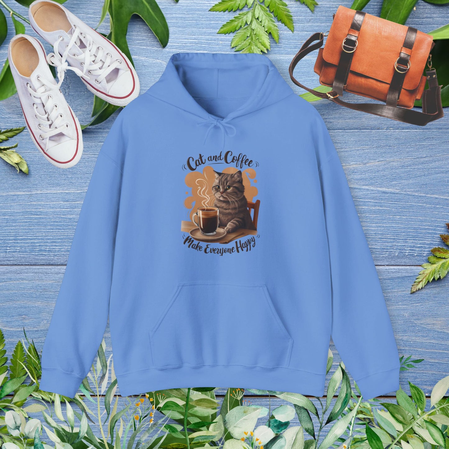 Cat and Coffee Hoodie - furevermama
