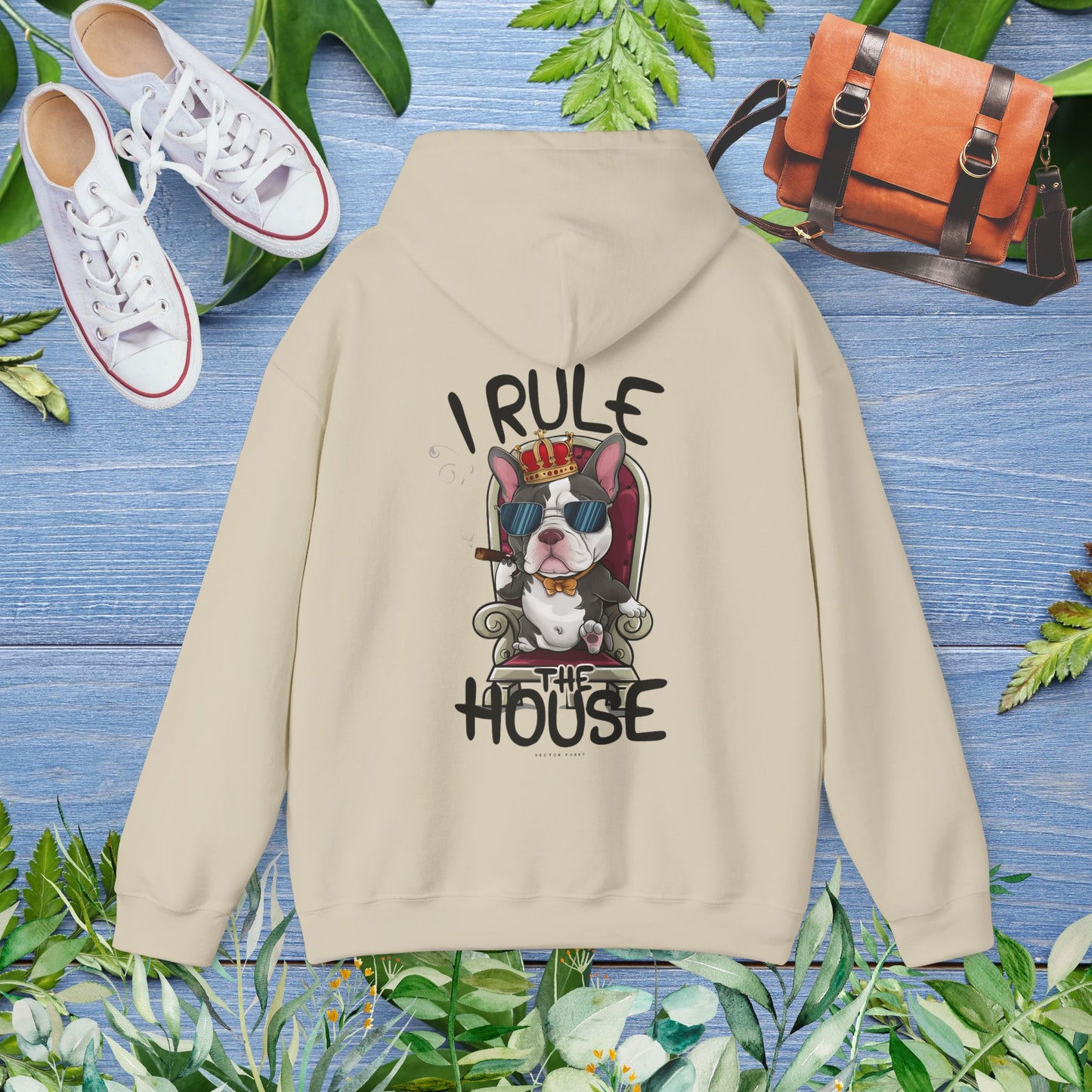 Frenchie Ruler Unisex Hoodie - furevermama