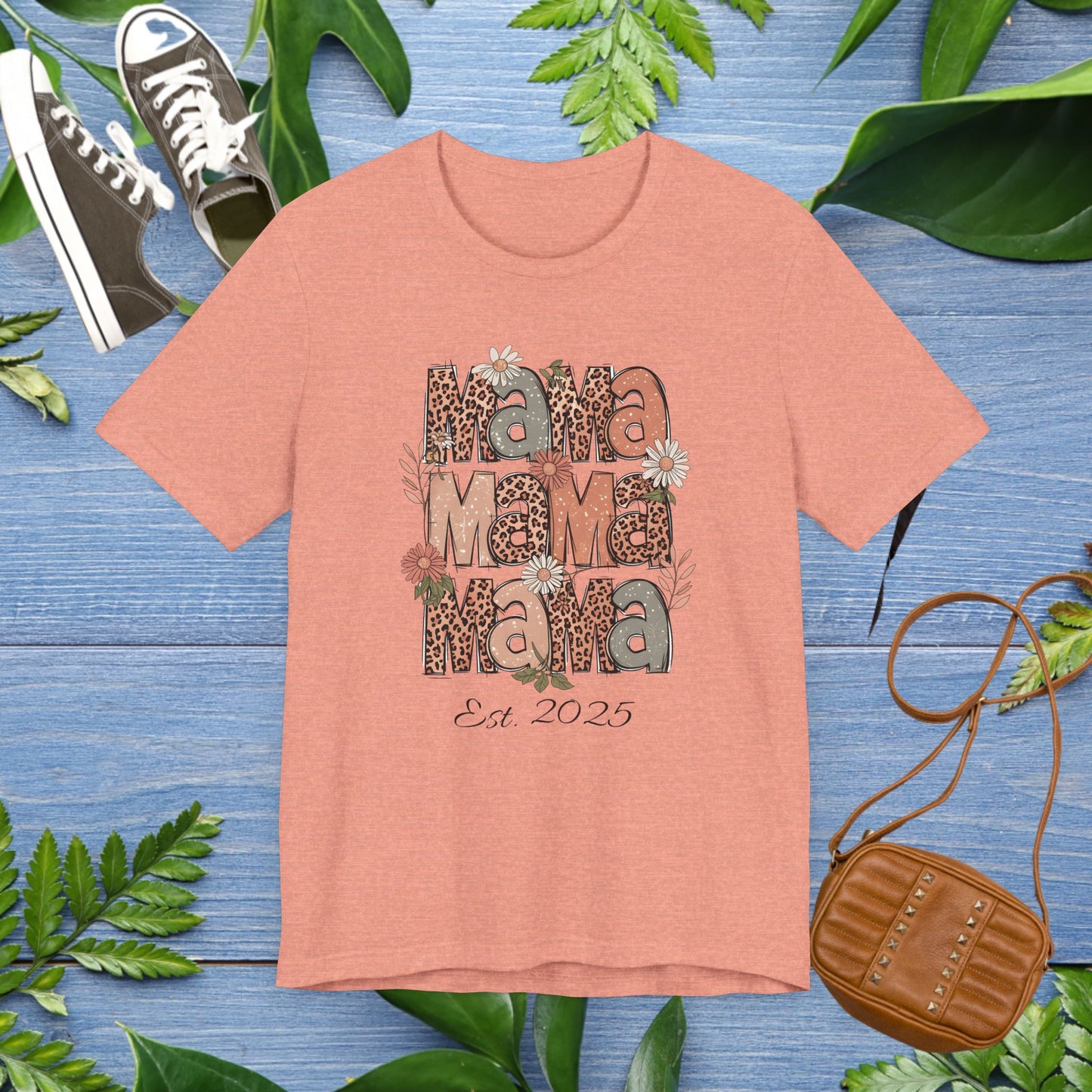 MaMa T-Shirt - Animal Skin Pattern