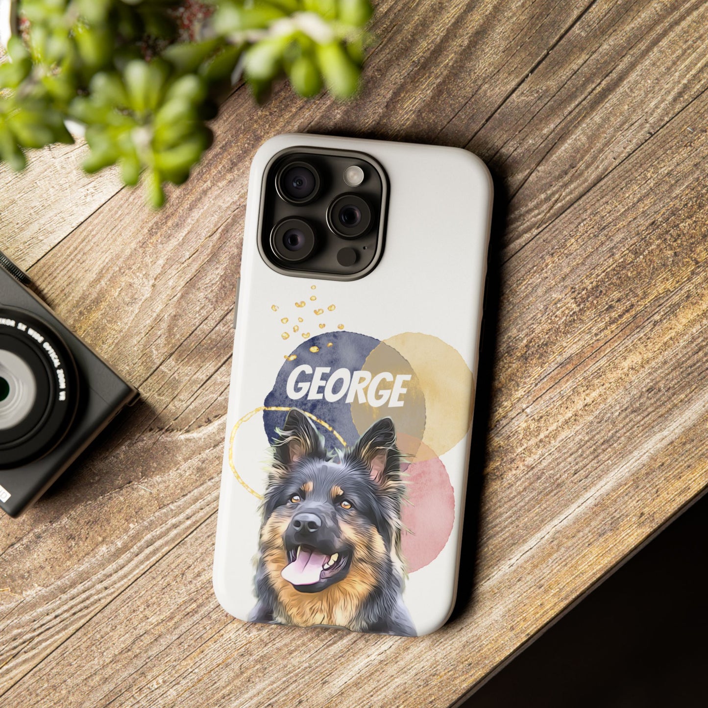Custom Pet Portrait Phone Case, Watercolor Edition - furevermama