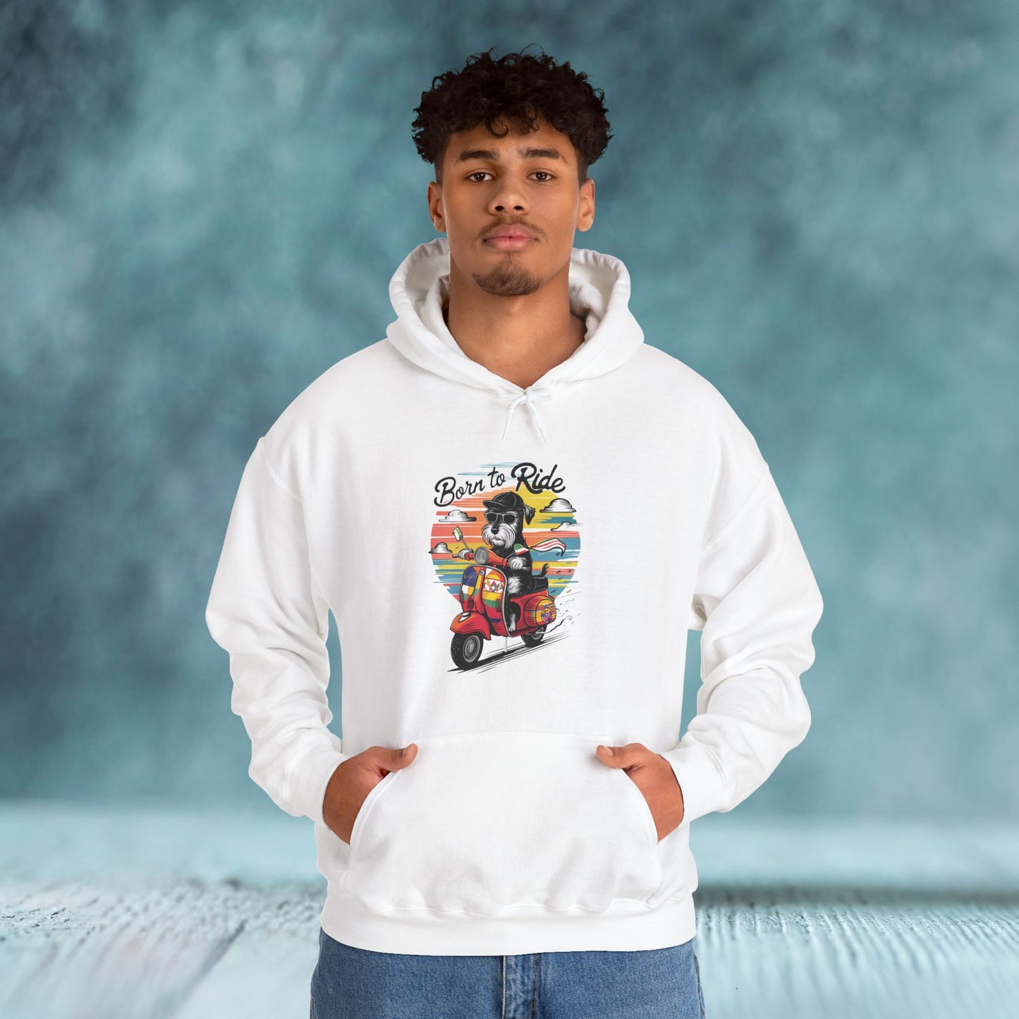 Born To Ride Dog Lover Hoodie - furevermama