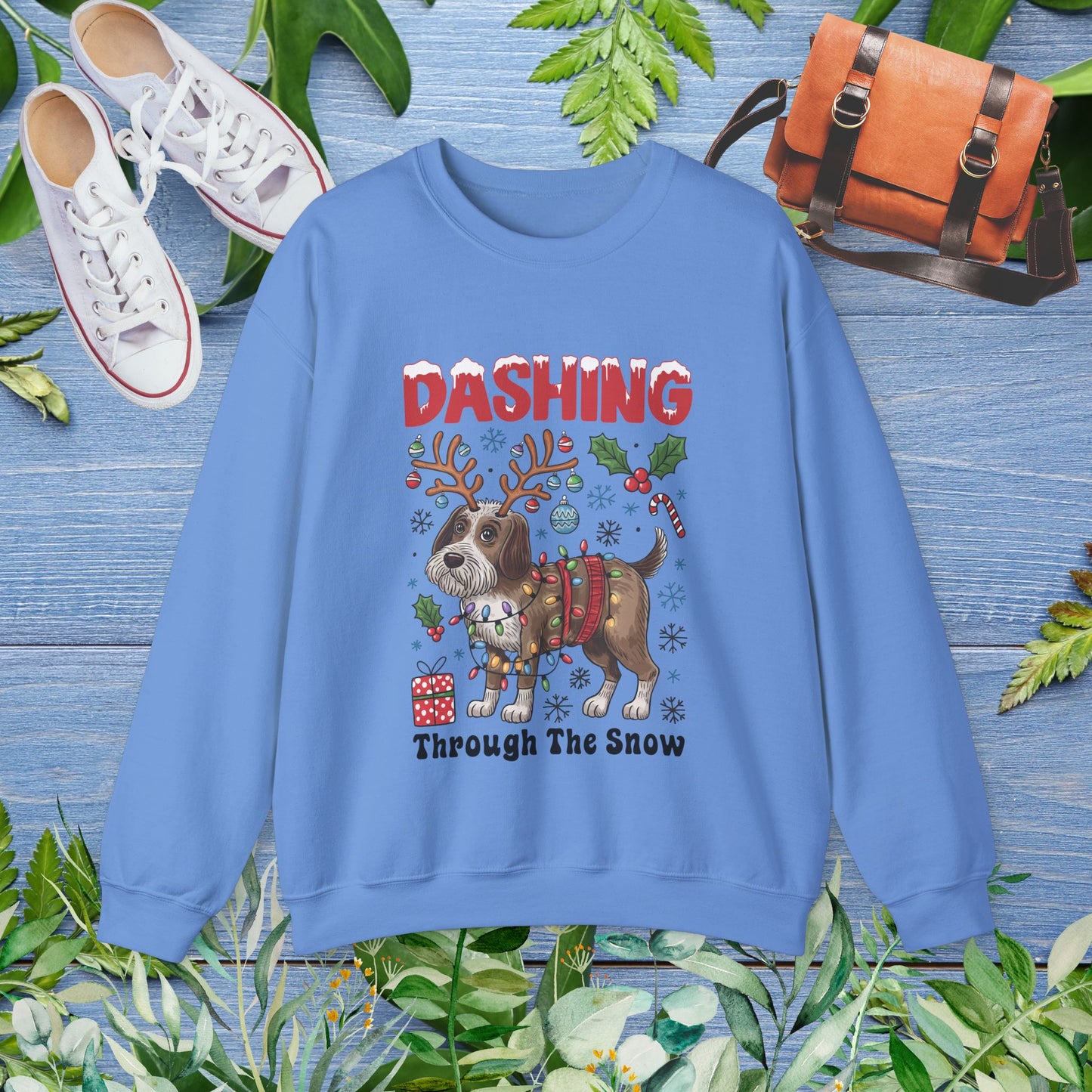 Dashing Through the Snow Unisex Sweatshirt - furevermama