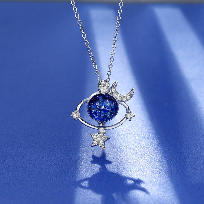 Moon and Star Necklace with Gift Box - For Sister - furevermama