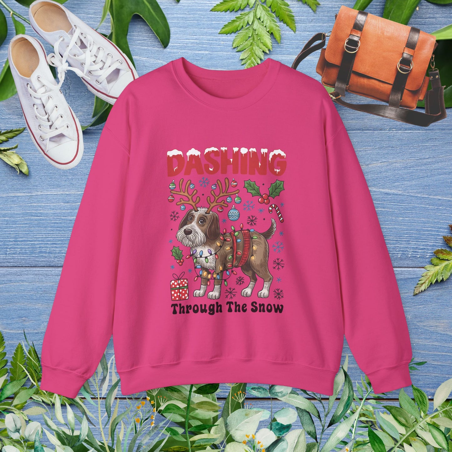 Dashing Through the Snow Unisex Sweatshirt - furevermama