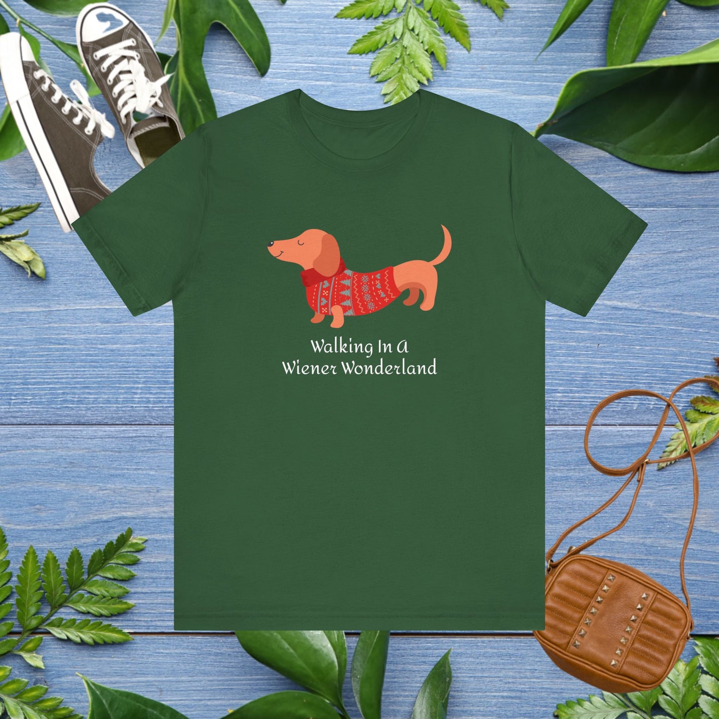 Walking Dachshund T-Shirt - furevermama