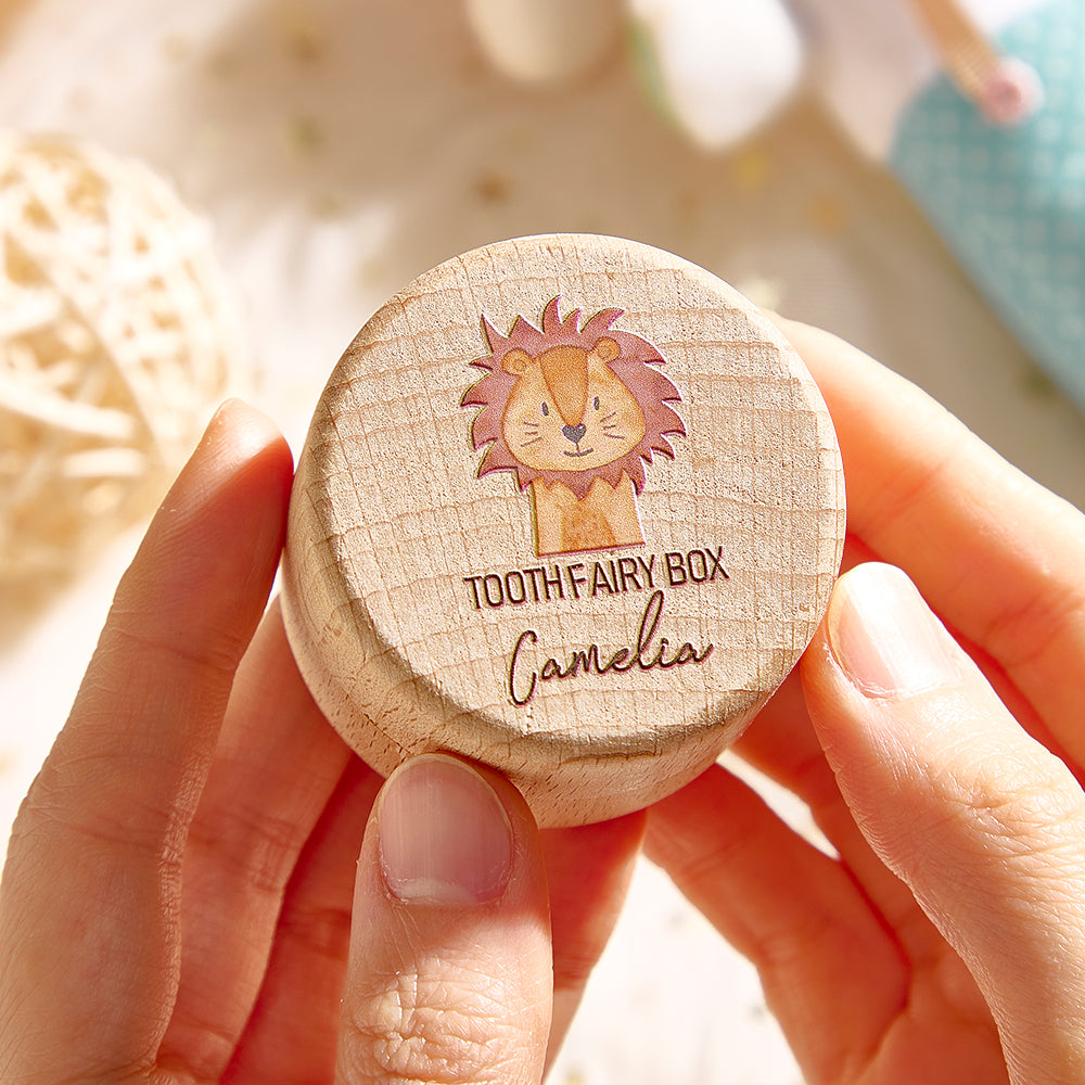 Engraved Name Tooth Fairy Keepsake Gift