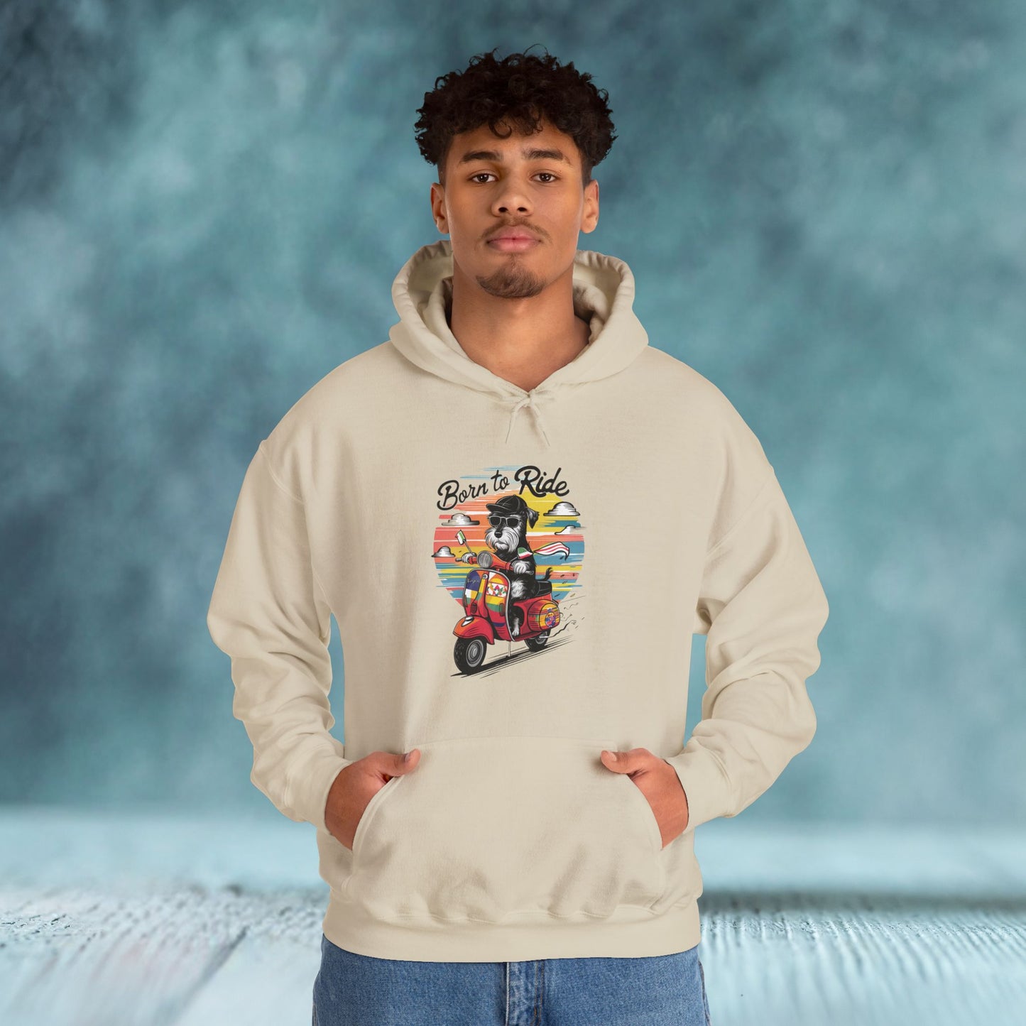 Born To Ride Dog Lover Hoodie - furevermama