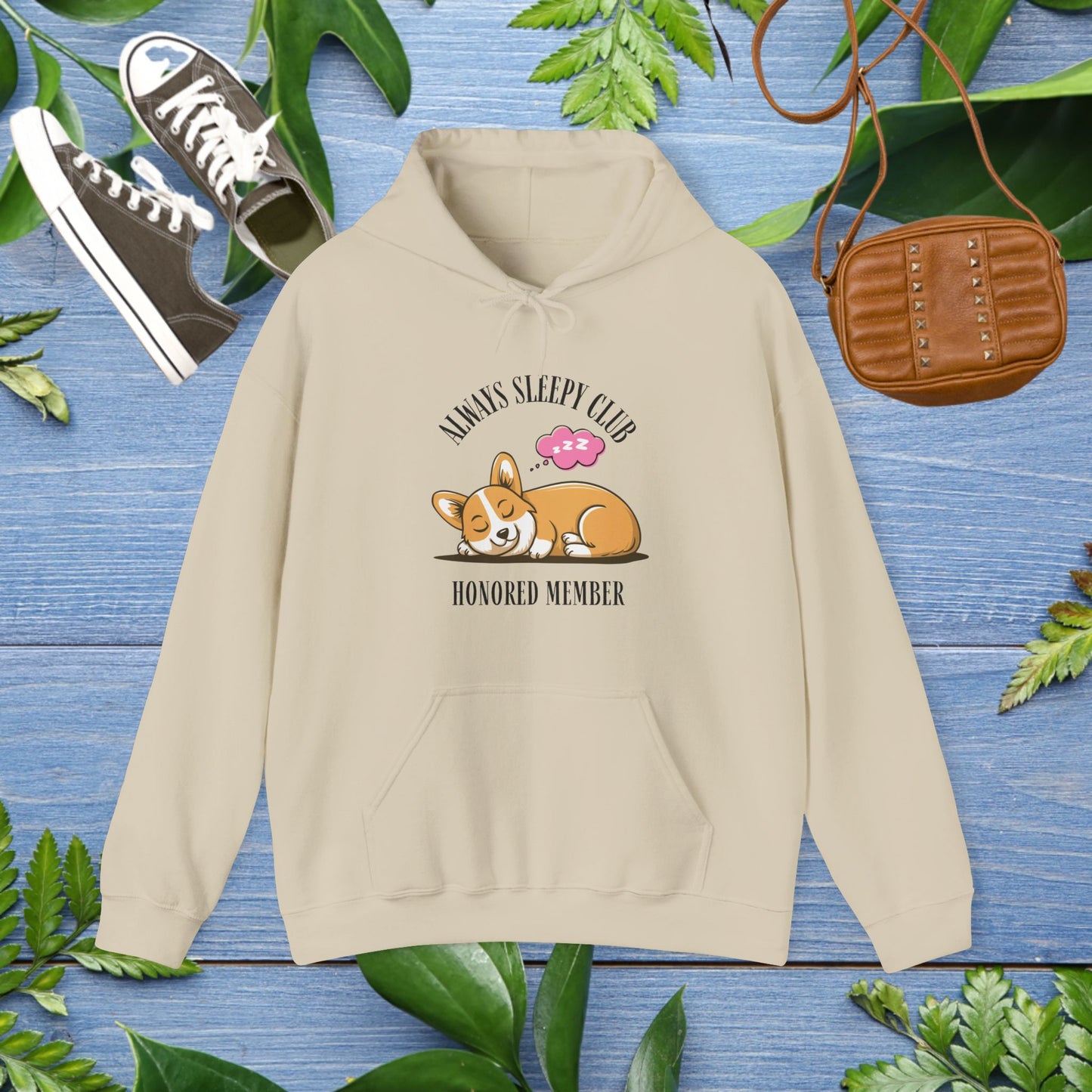 Always Sleepy Club Honored Member Unisex Hoodies - furevermama