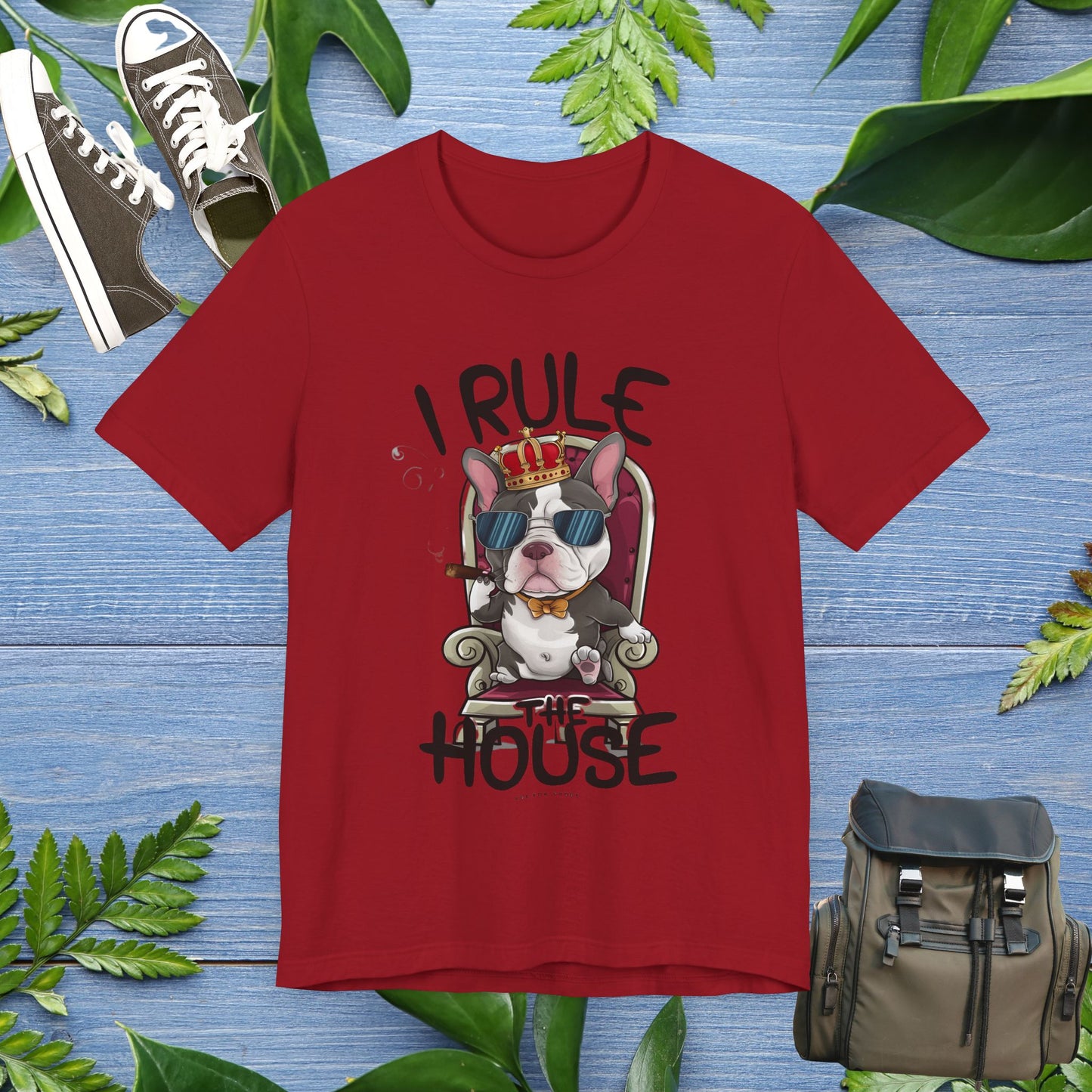 Frenchie Ruler Unisex T-Shirt - furevermama