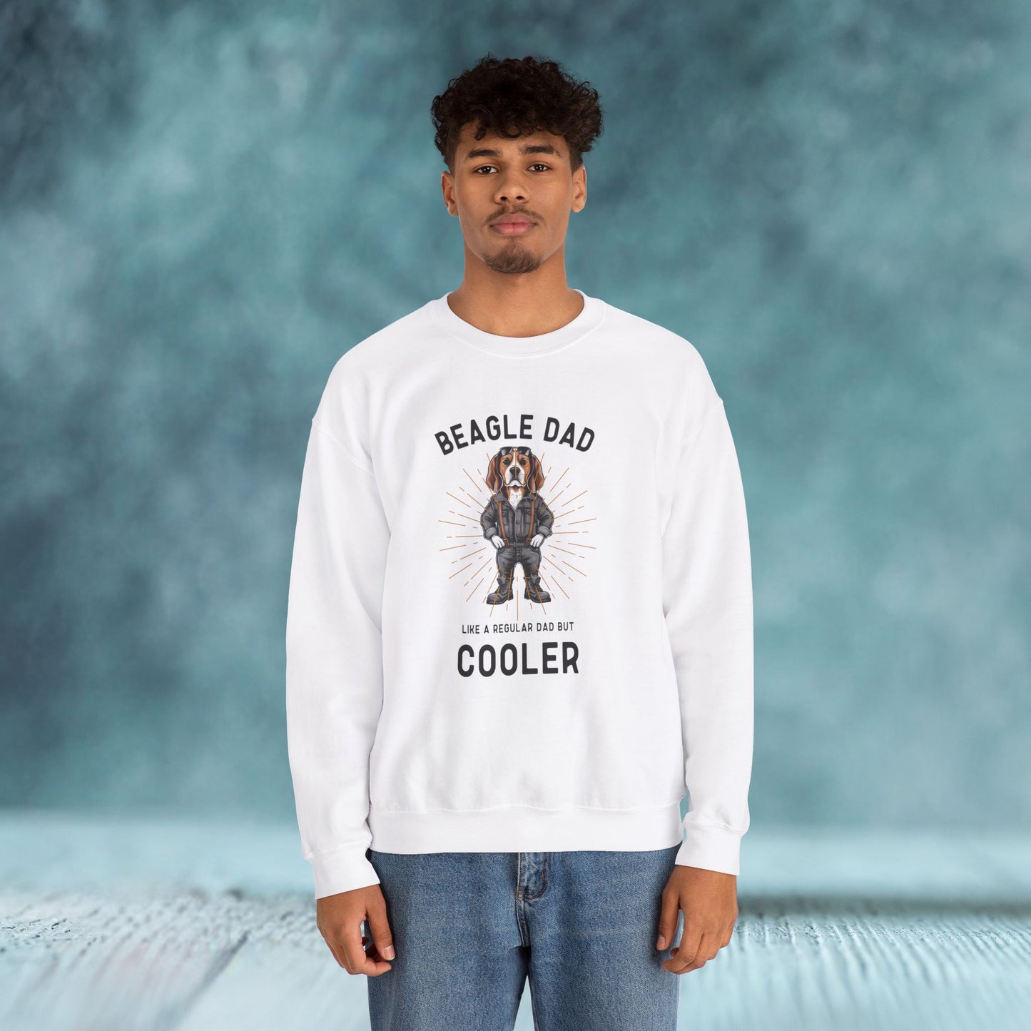 Cooler Beagle Dad Sweatshirt - furevermama