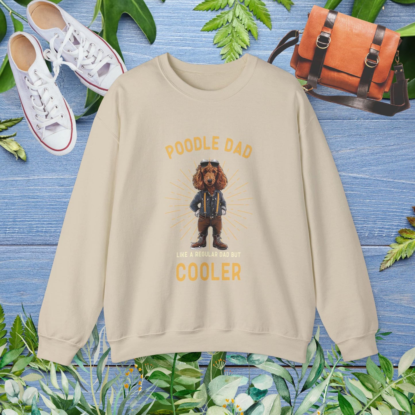 Cooler Poodle Dad Sweatshirt - furevermama