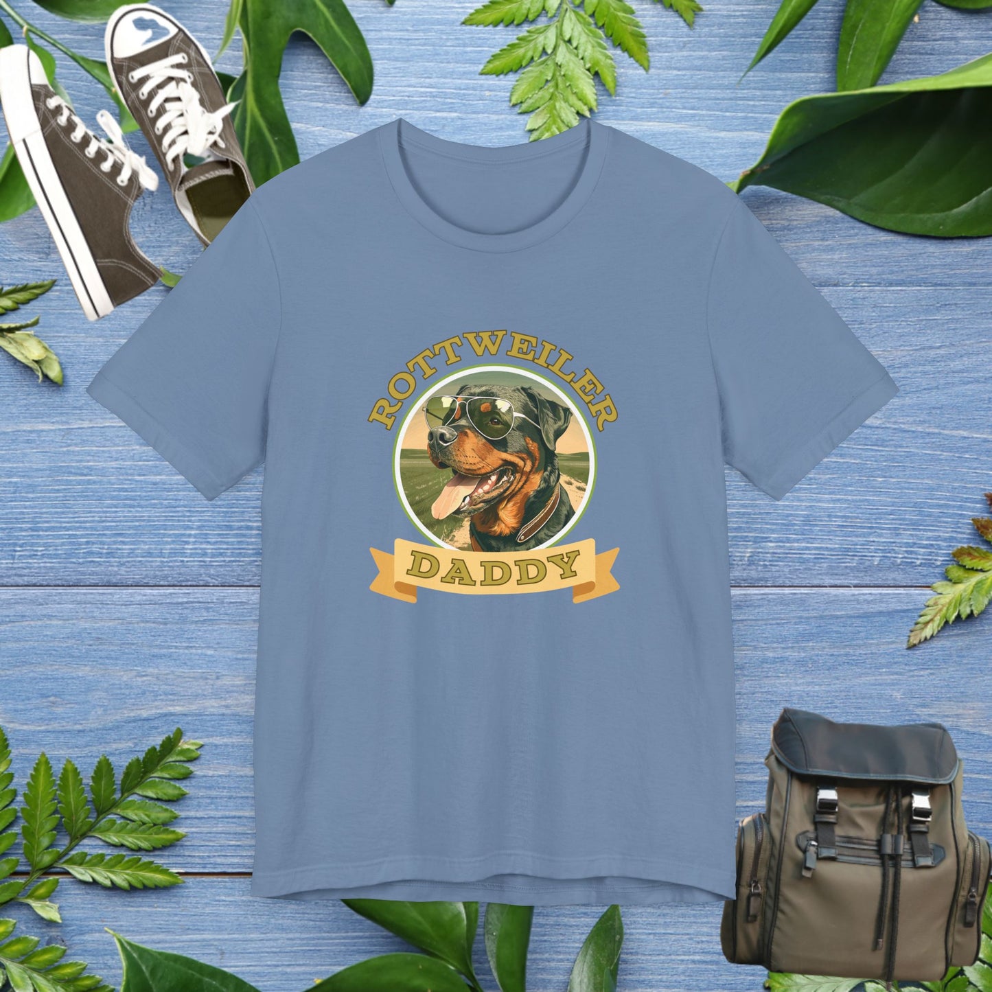 Best Rottweiler Daddy T-Shirt - furevermama